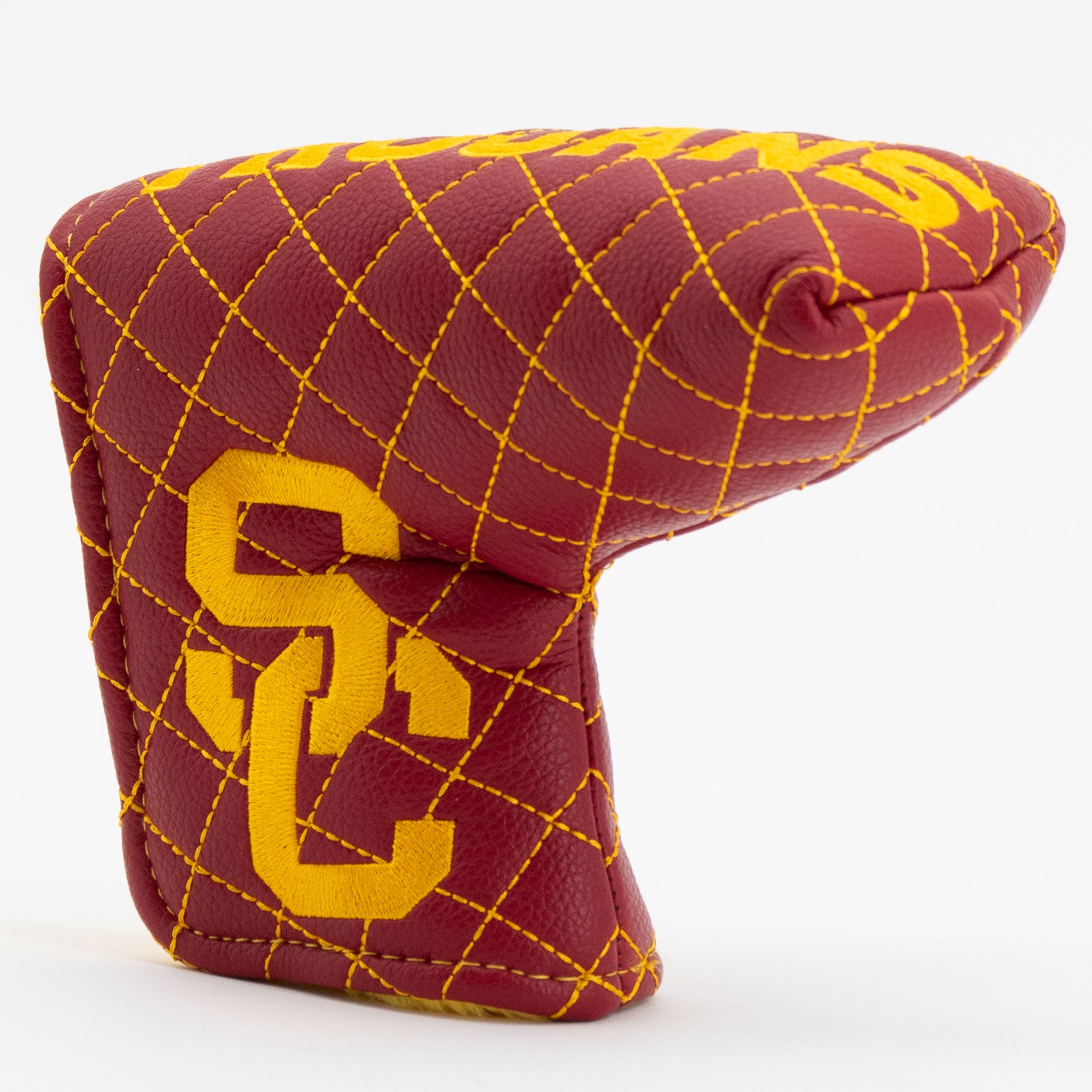 USC Trojans Quited Blade Putter Cover (SOLID)