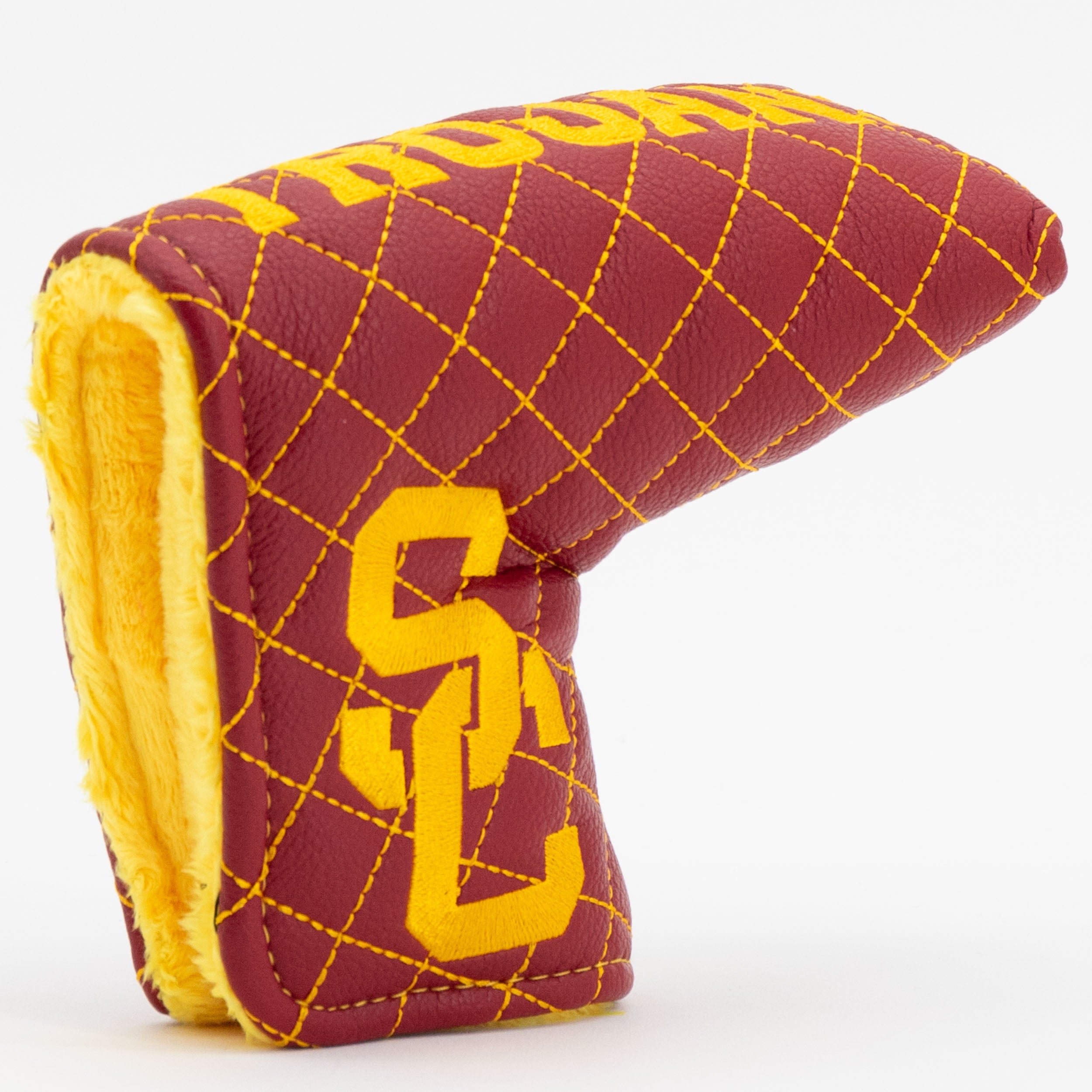 USC Trojans Quited Blade Putter Cover (SOLID)