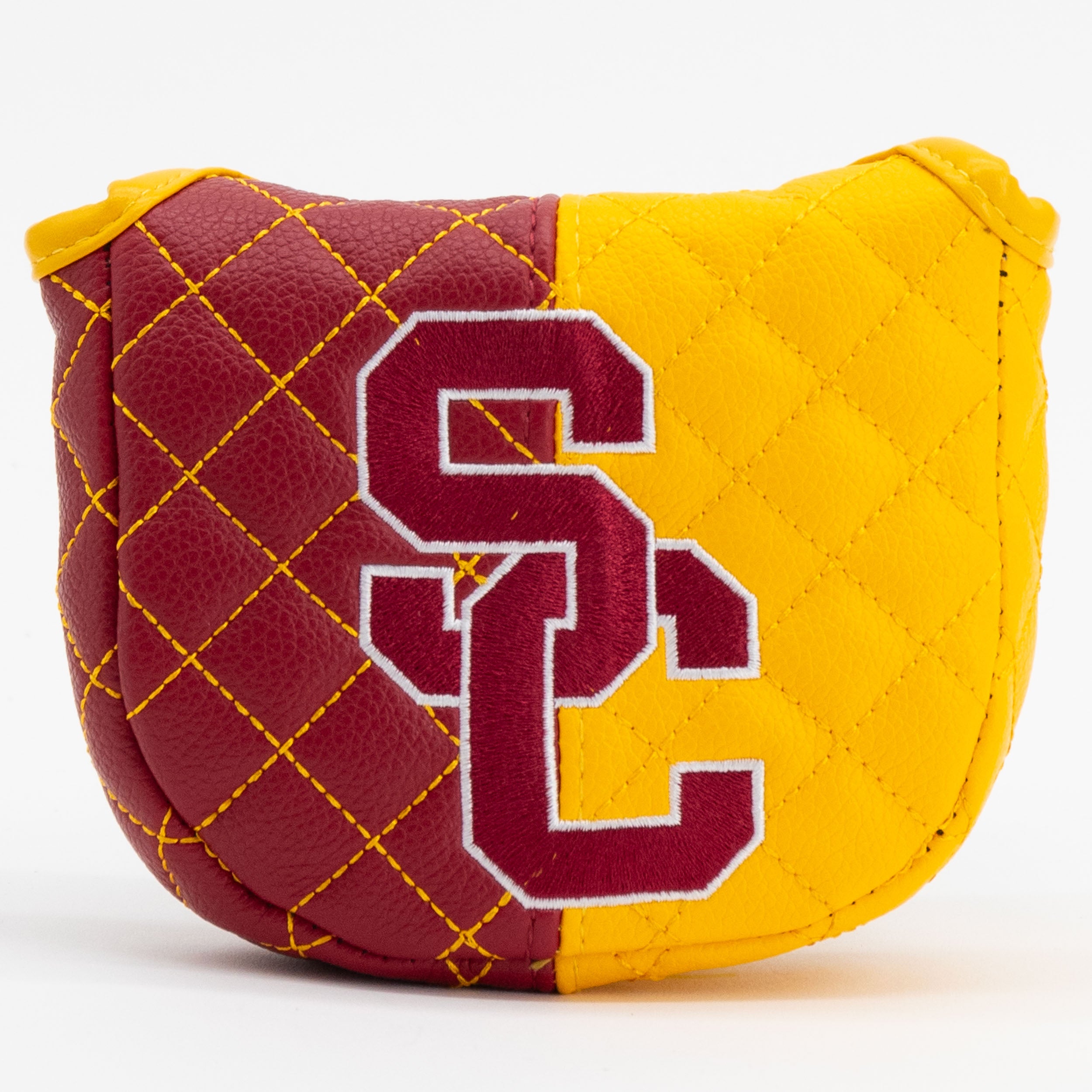 USC Trojans Quilted Mallet Putter Cover (SPLIT)