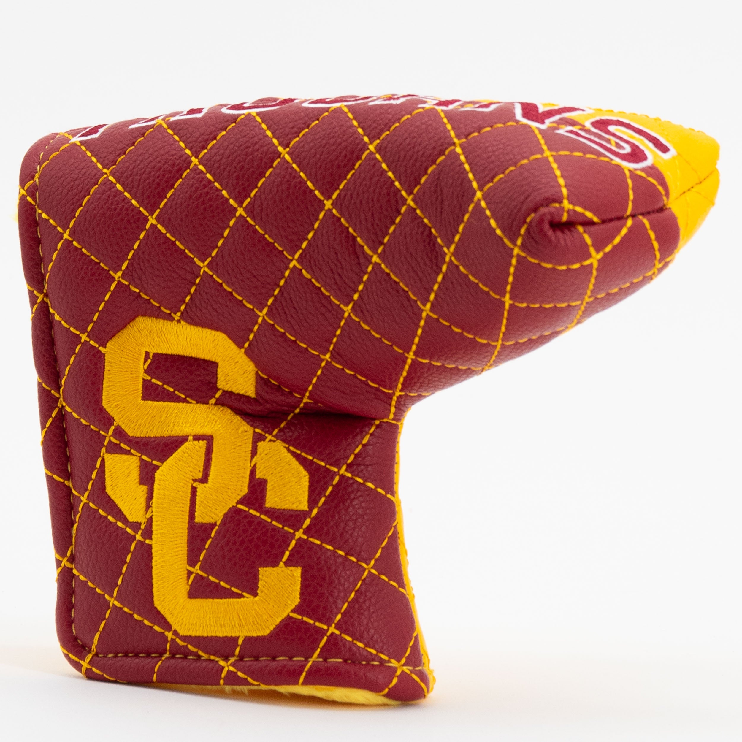 USC Trojans Quited Blade Putter Cover (SPLIT)