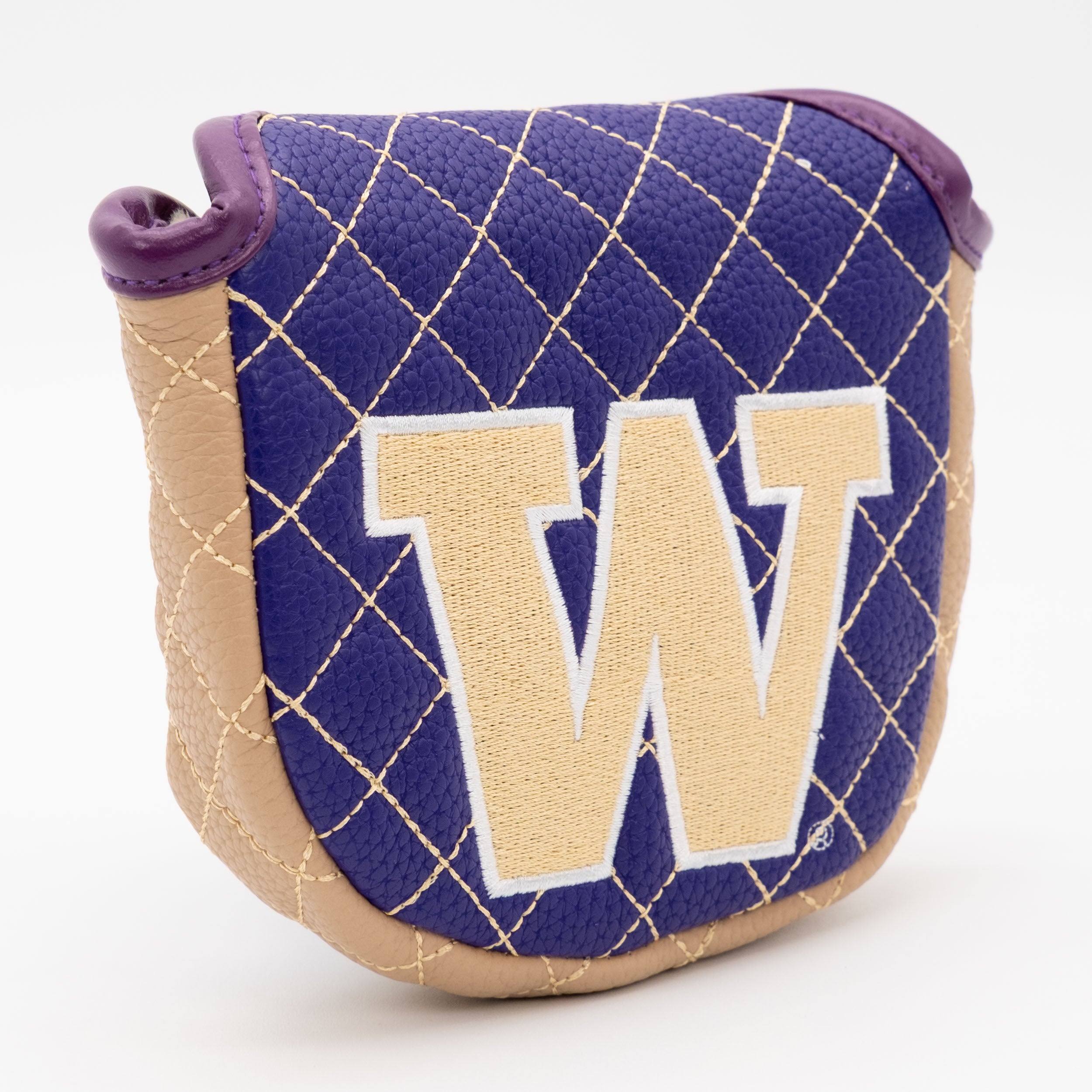 Washington Huskies Quilted Mallet Putter Cover (SOLID)