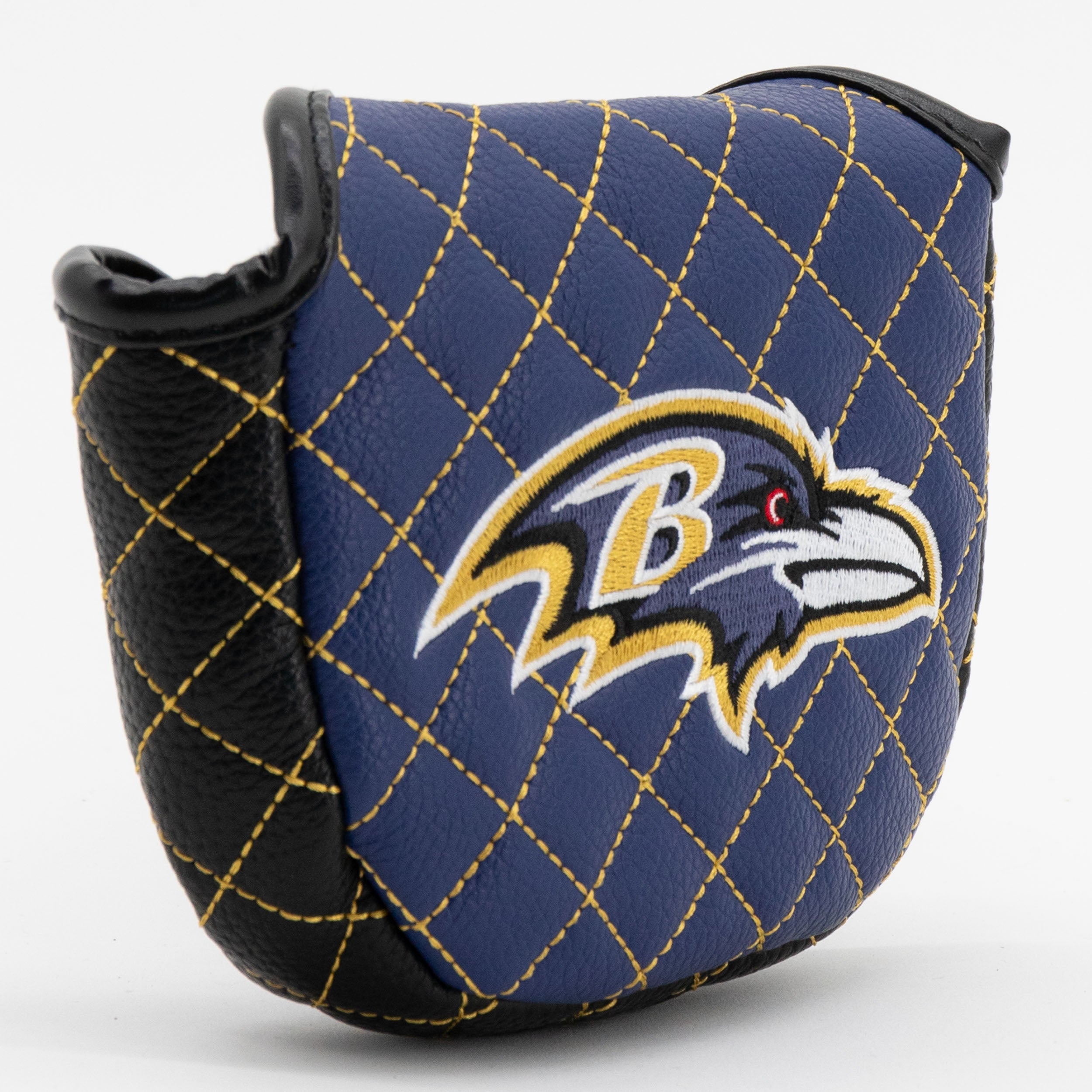 Baltimore Ravens Quilted Mallet Putter Cover (SOLID)