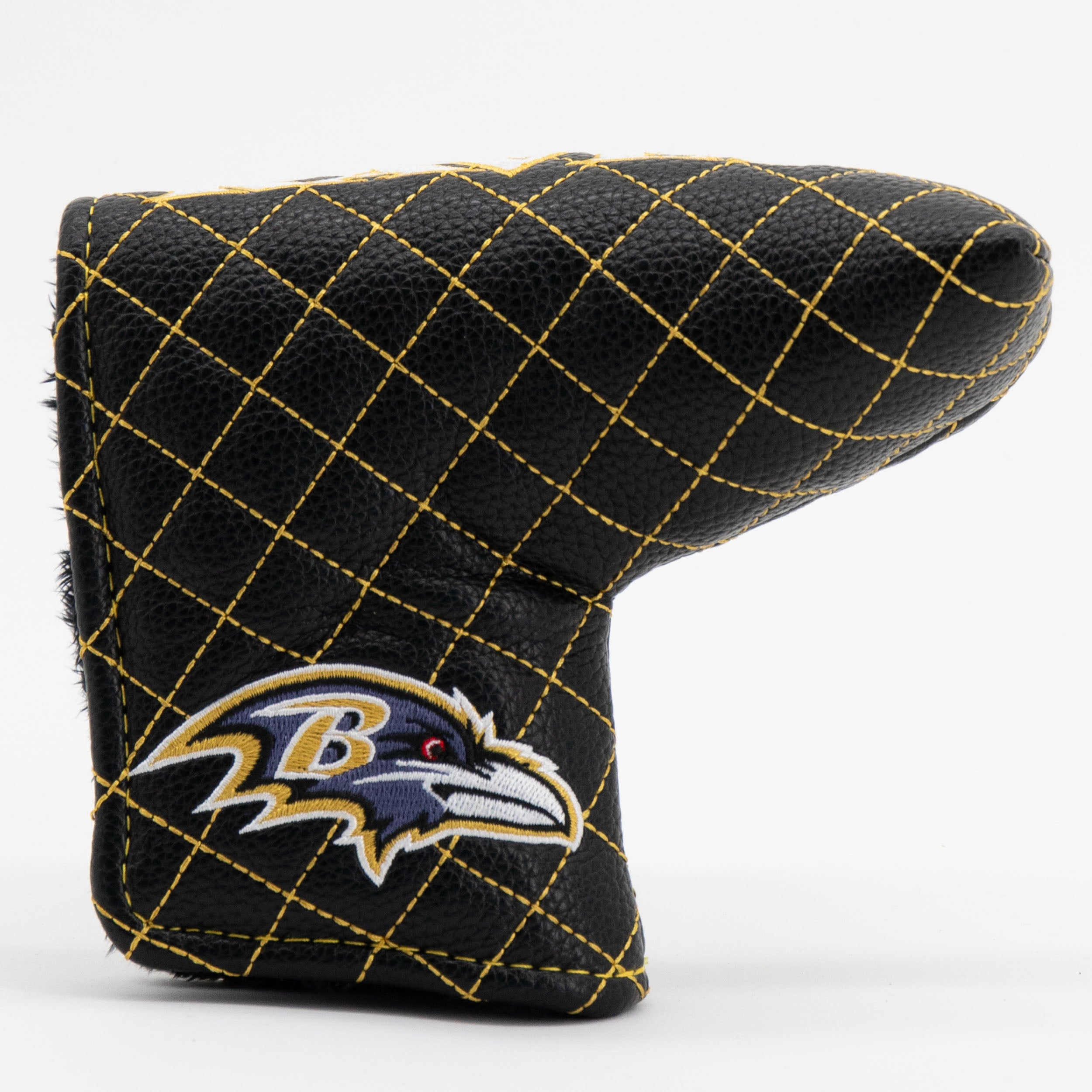 Baltimore Ravens Quited Blade Putter Cover (SOLID)