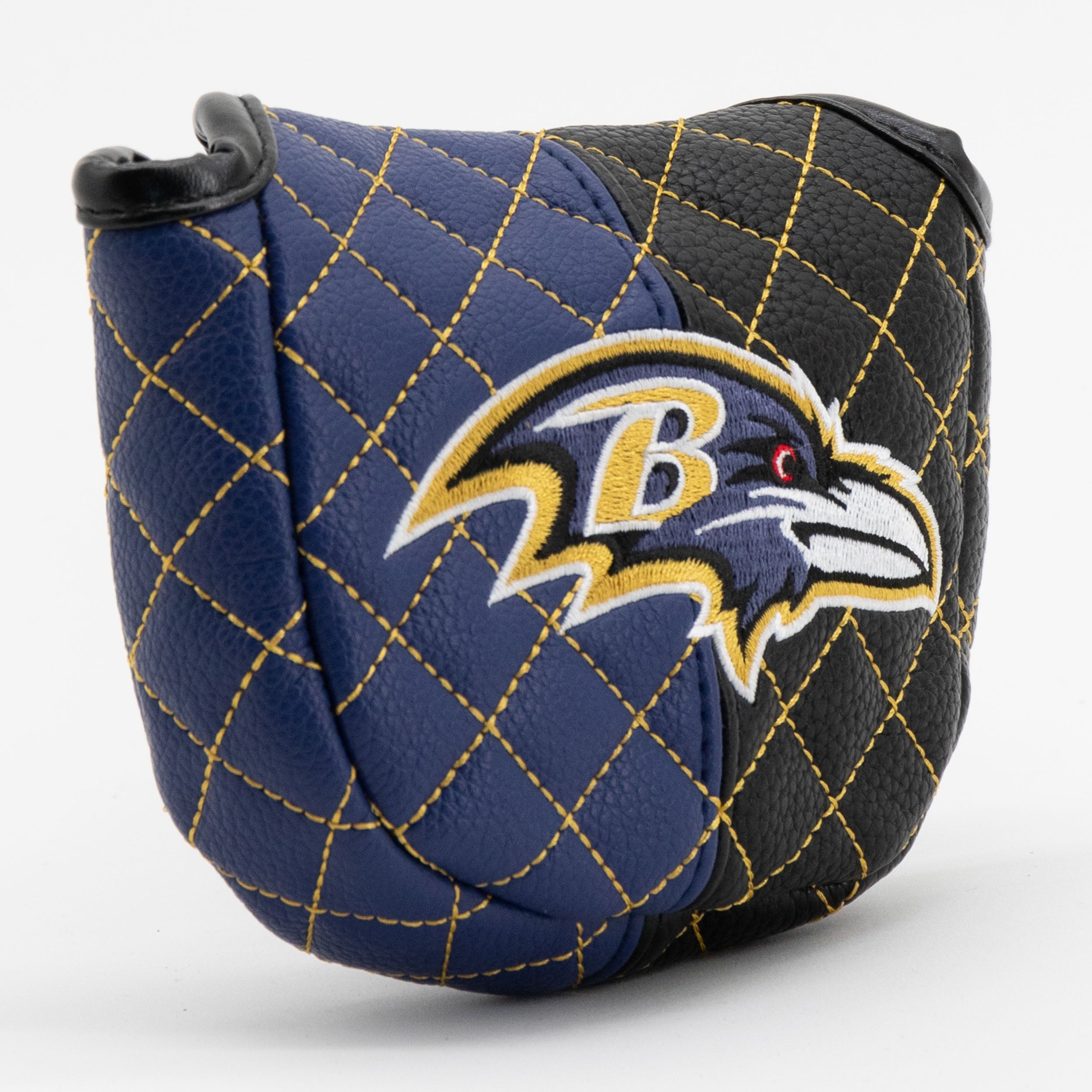Baltimore Ravens Quilted Mallet Putter Cover (SPLIT)