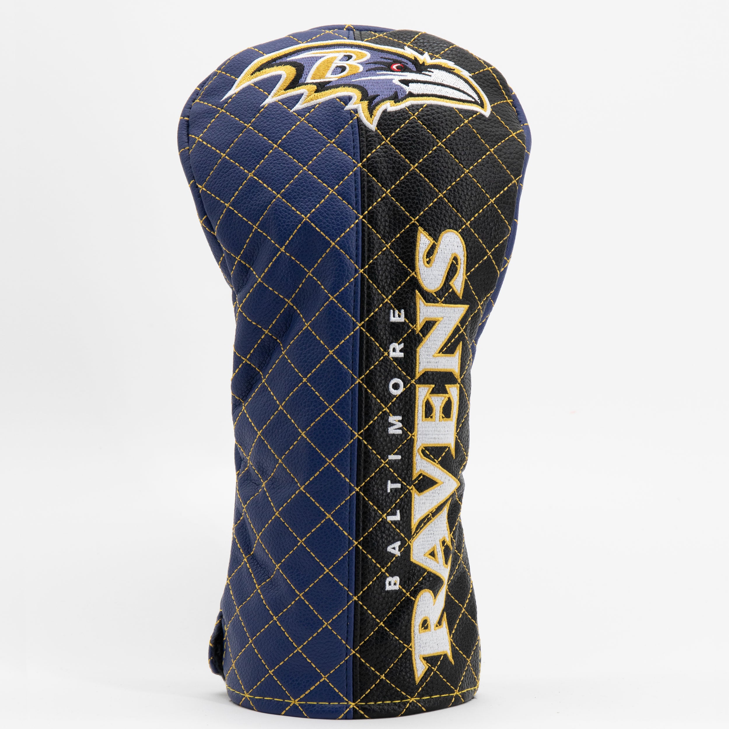 Baltimore Ravens Quilted Driver Headcover (SPLIT)