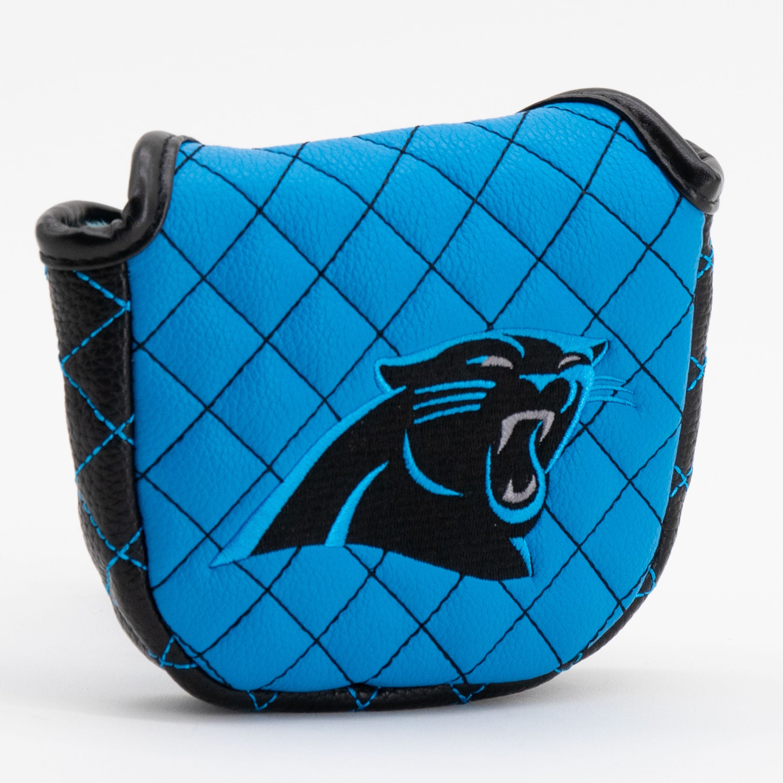 Carolina Panthers Quilted Mallet Putter Cover (SOLID)