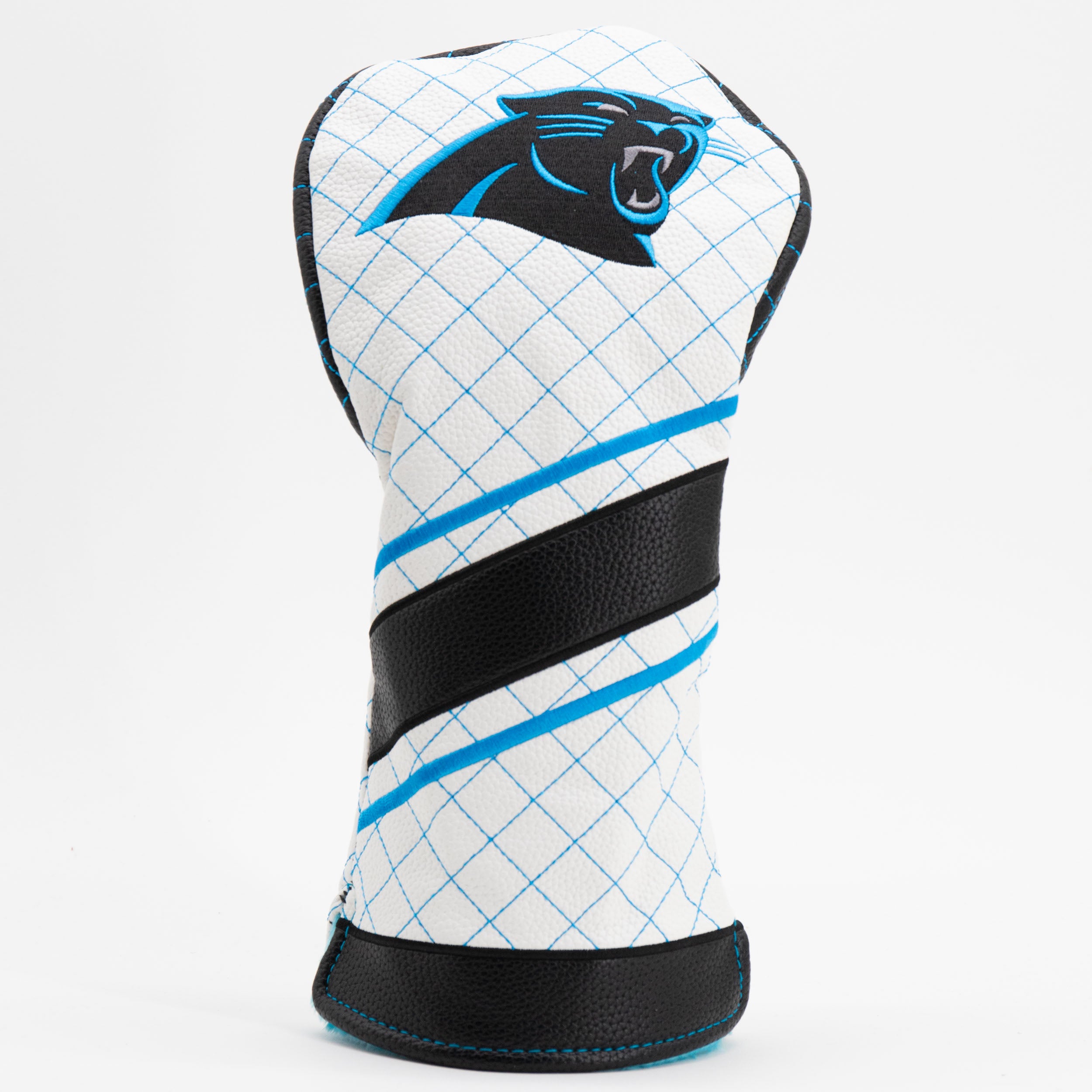 Carolina Panthers Quilted Driver Headcover (STRIPED)