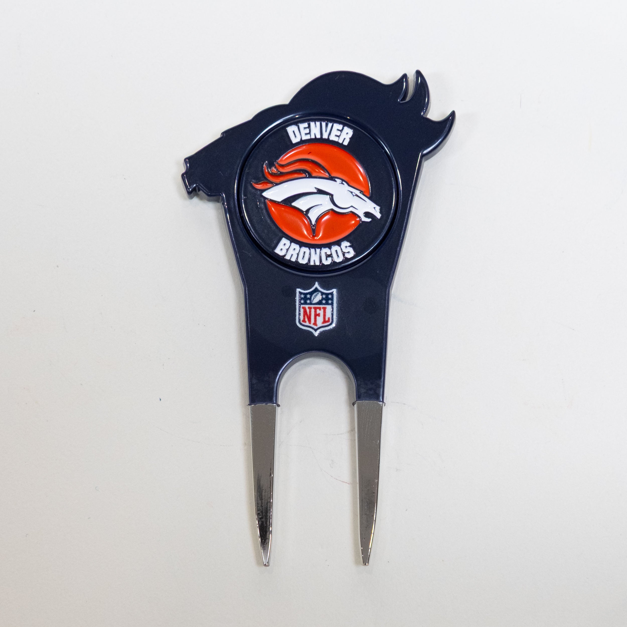 Denver Broncos Custom Shaped Divot Tool