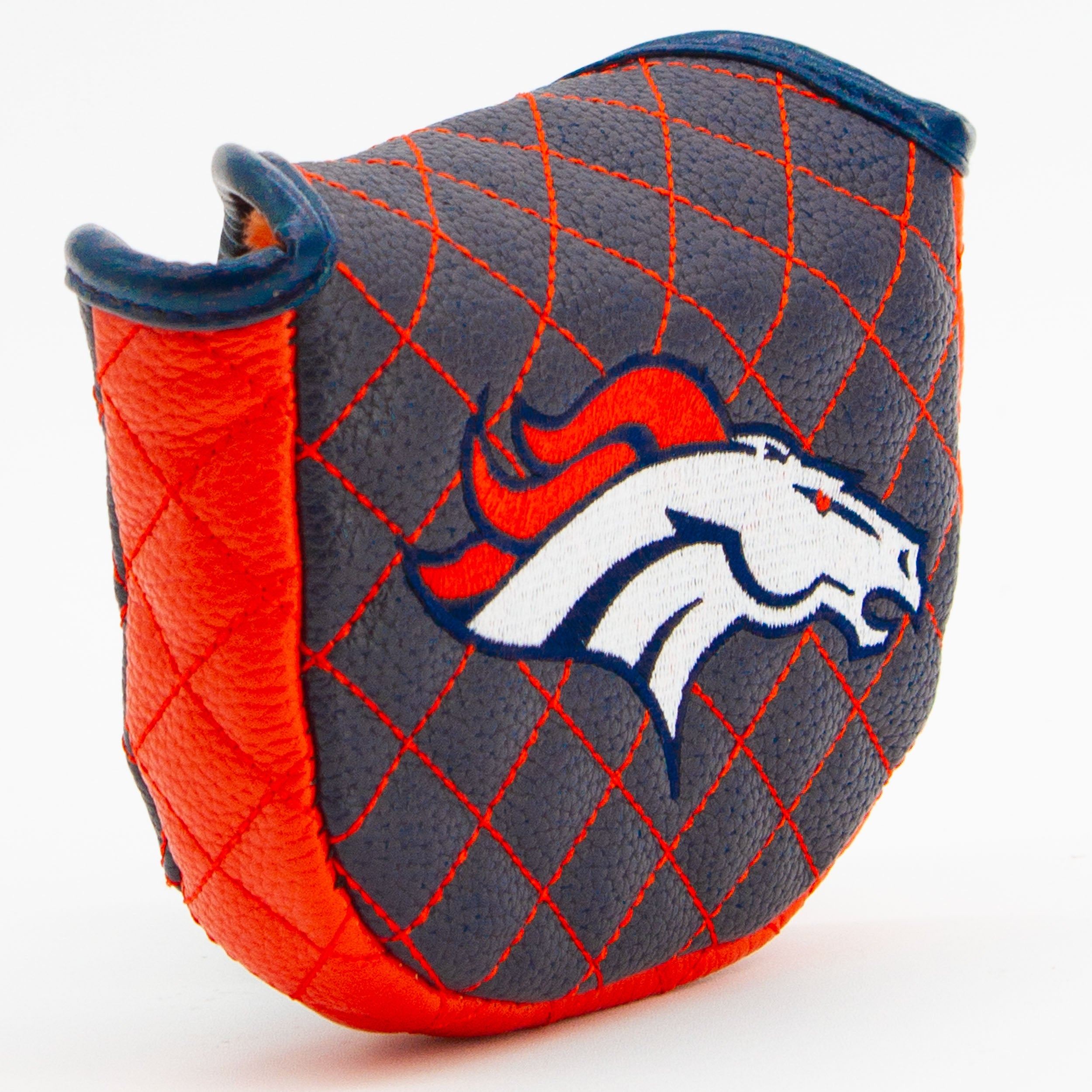 Denver Broncos Quilted Mallet Putter Cover (SOLID)