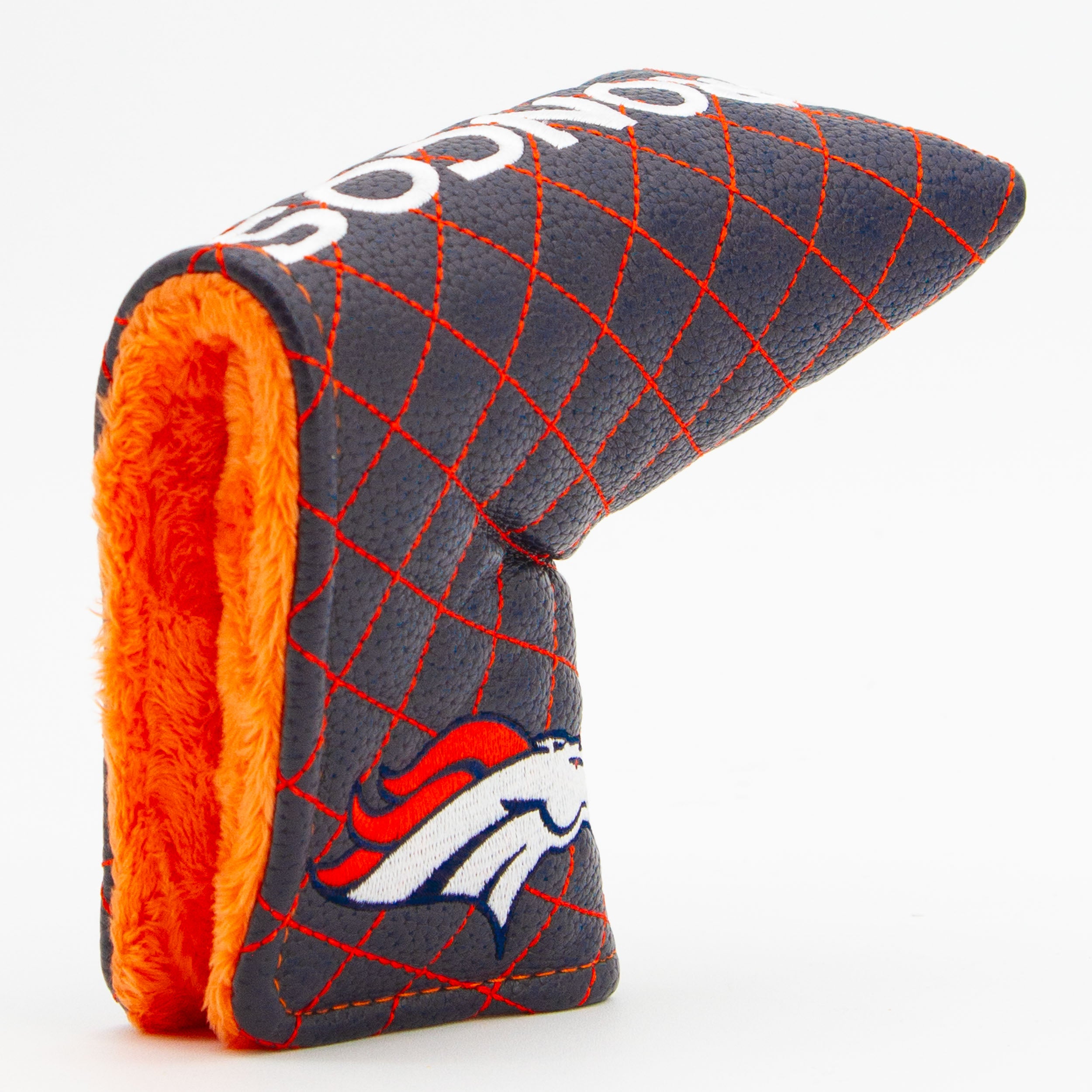 Denver Broncos Quited Blade Putter Cover (SOLID)