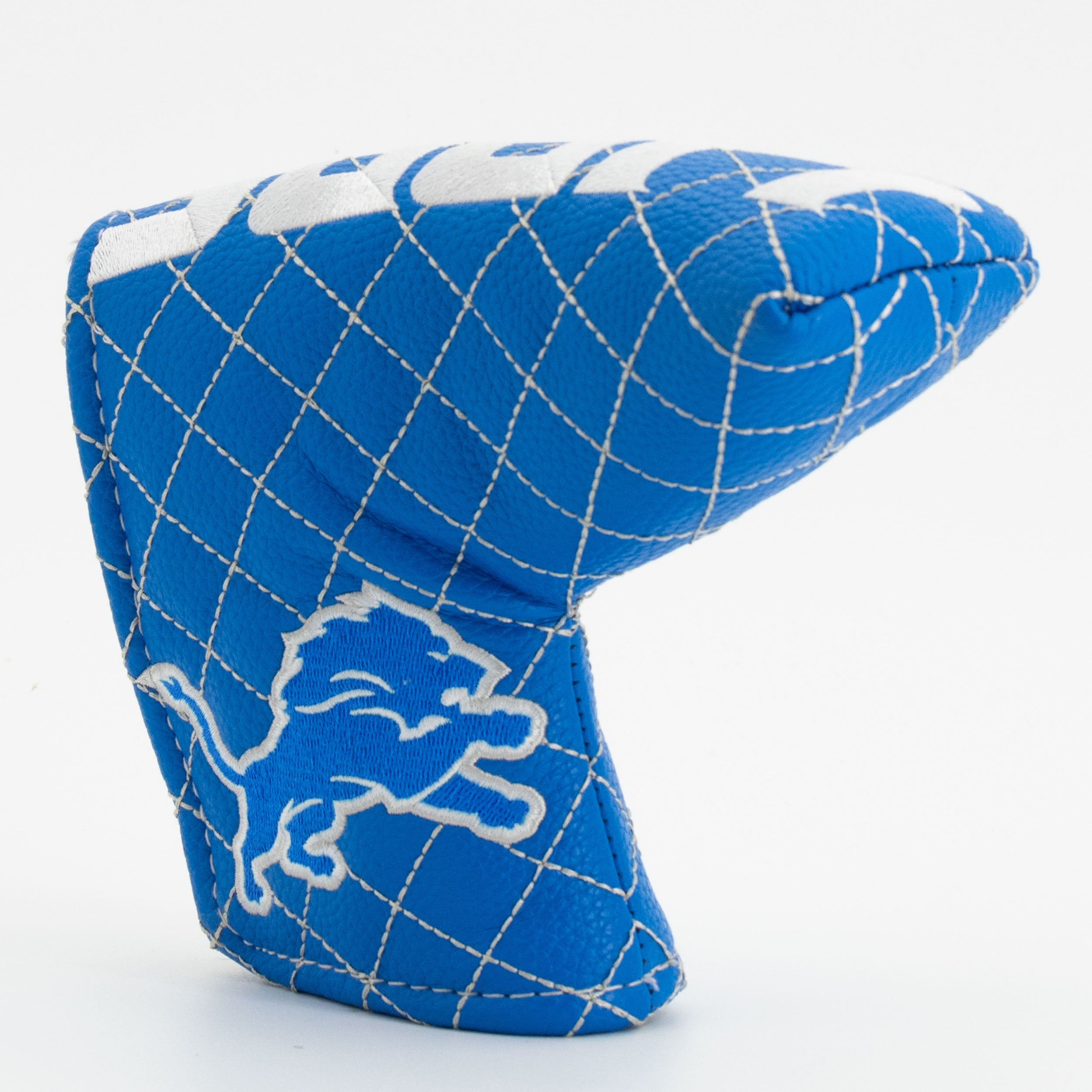 Detroit Lions Quited Blade Putter Cover (SOLID)