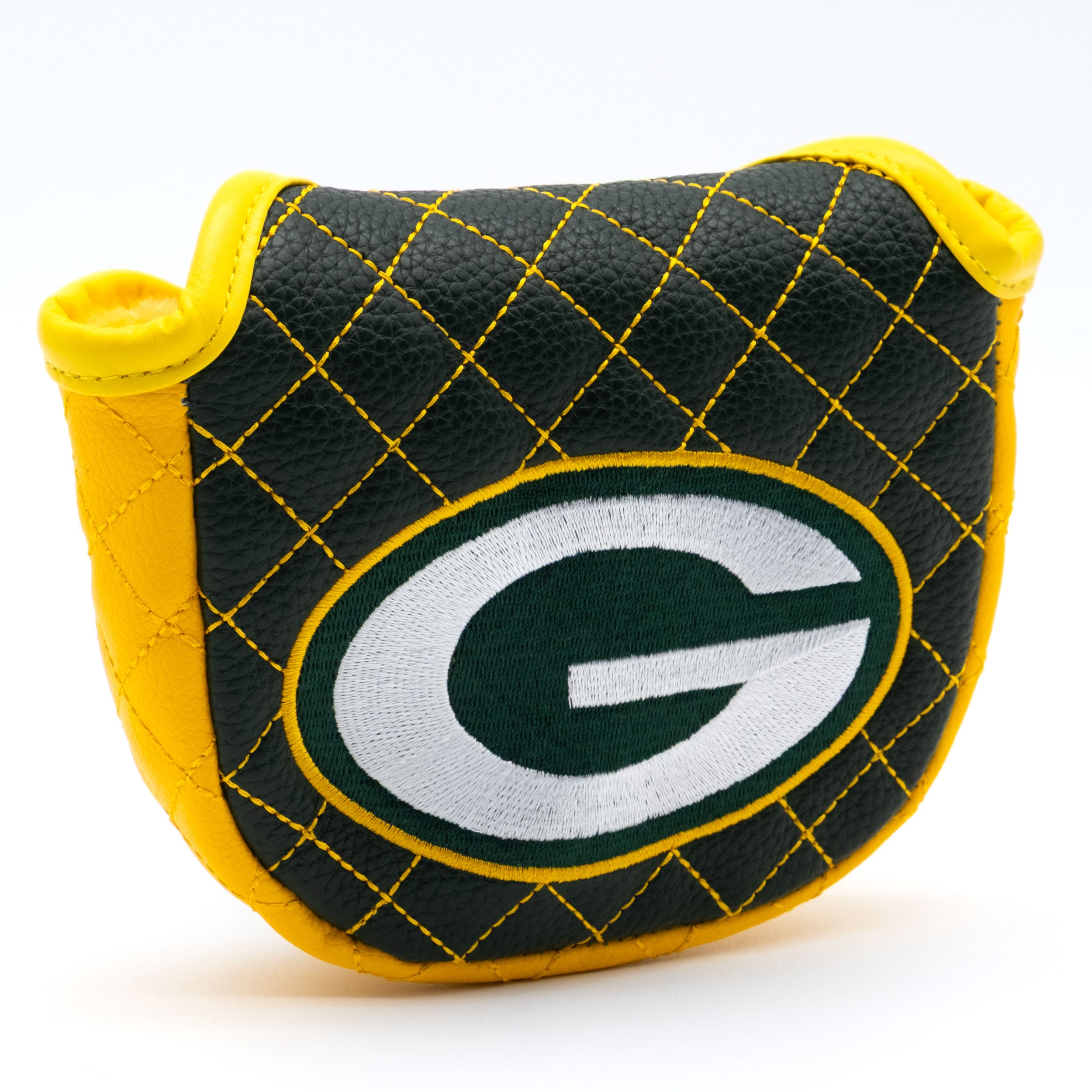 Green Bay Packers Quilted Mallet Putter Cover (SOLID)