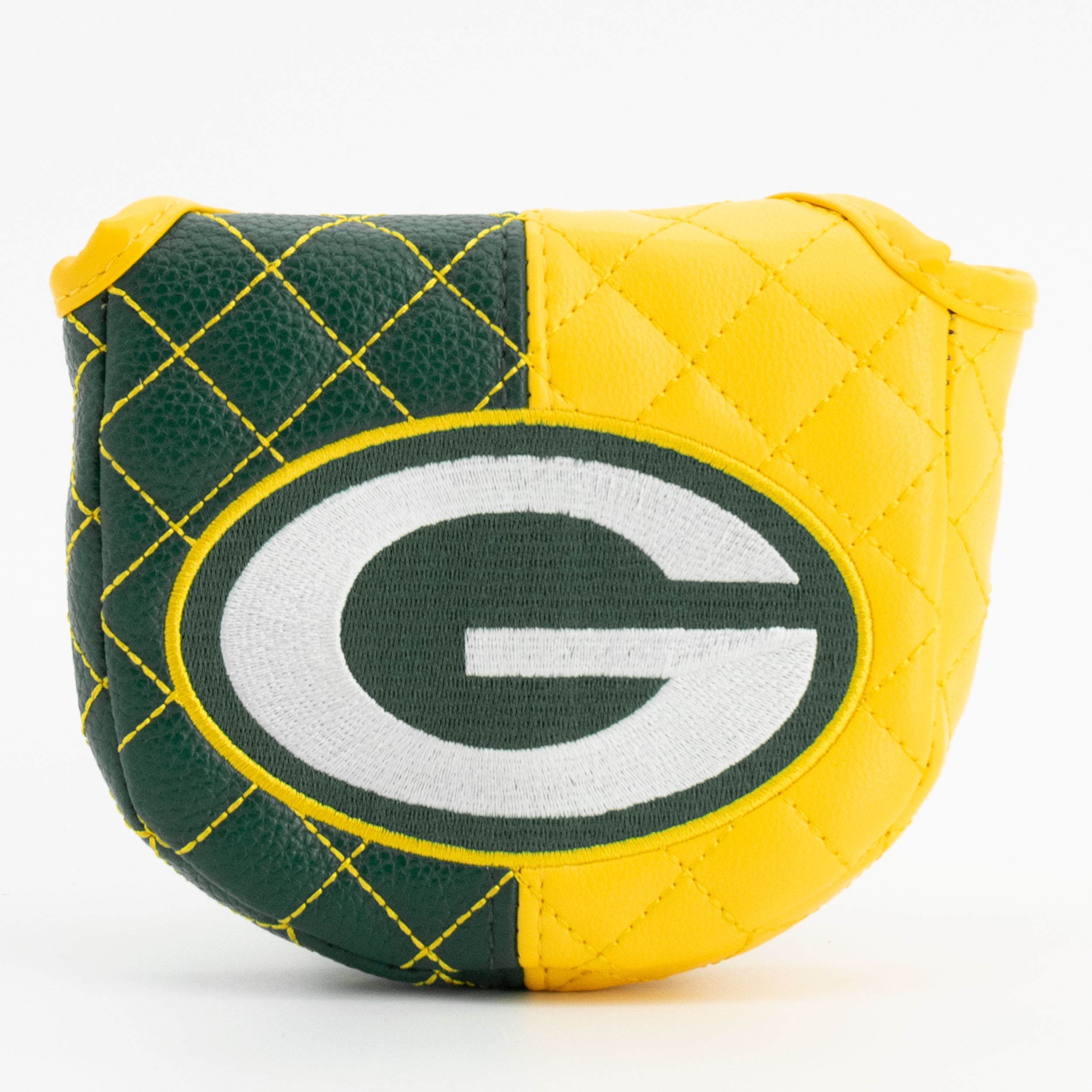 Green Bay Packers Quilted Mallet Putter Cover (SPLIT)