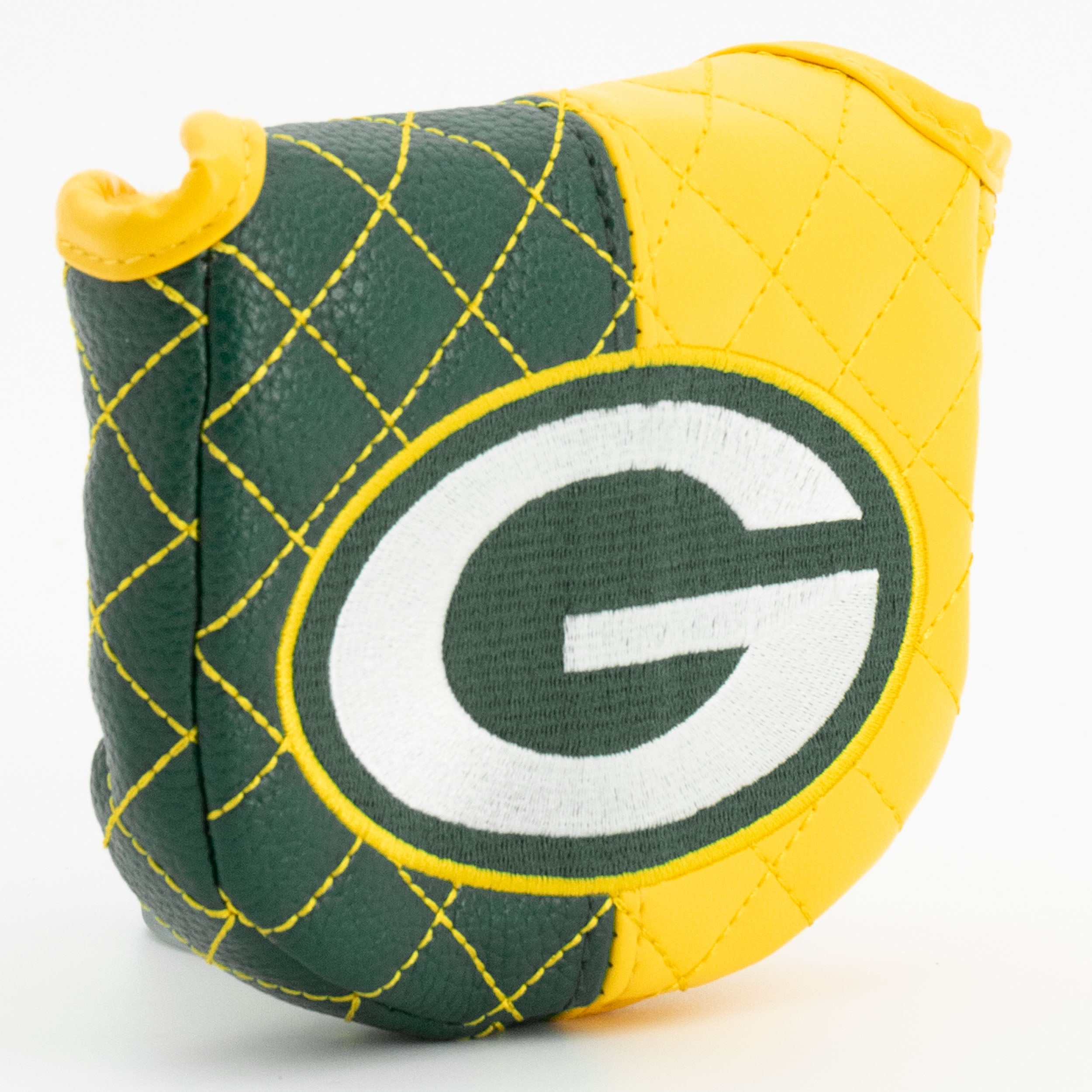 Green Bay Packers Quilted Mallet Putter Cover (SPLIT)