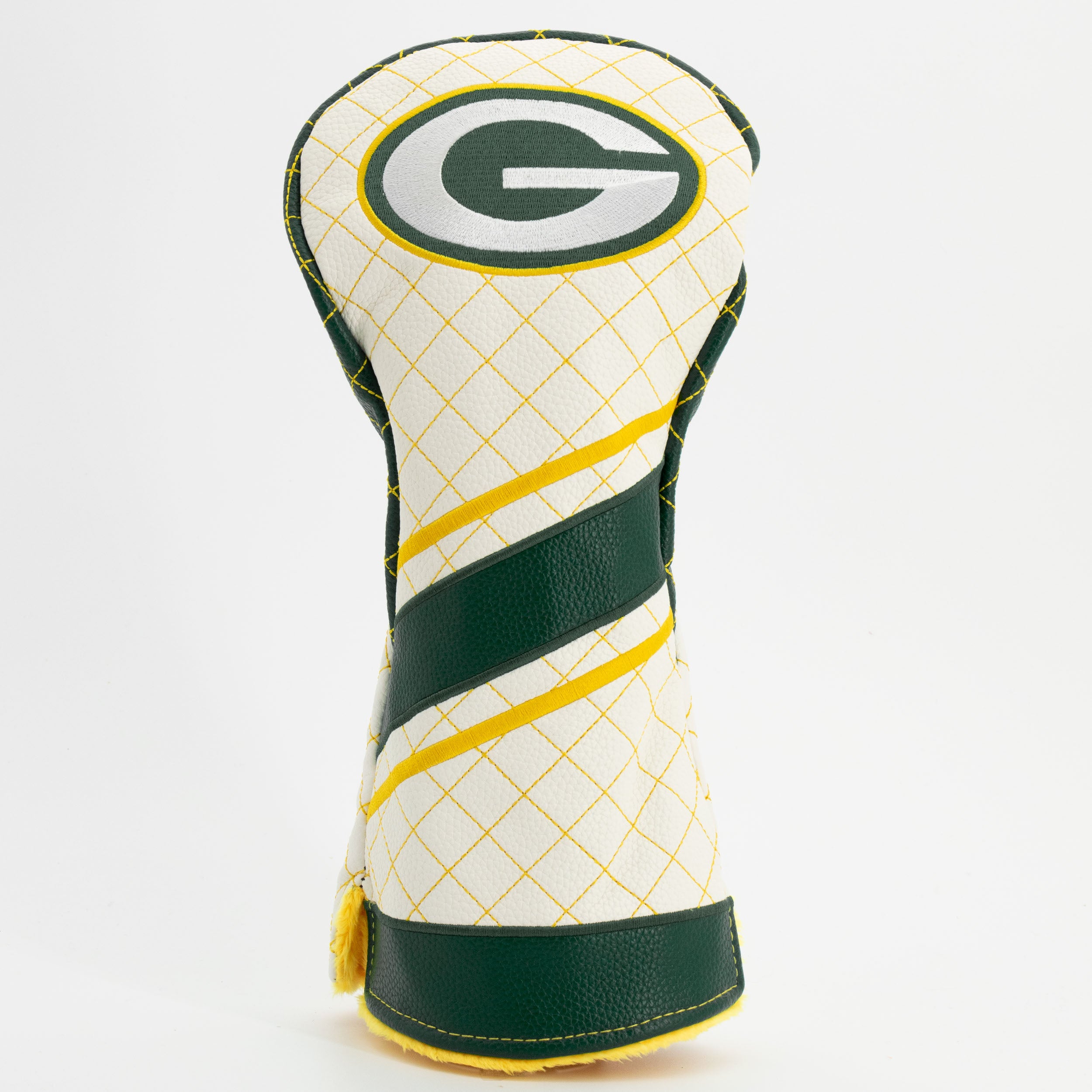 Green Bay Packers Quilted Driver Headcover (STRIPED)