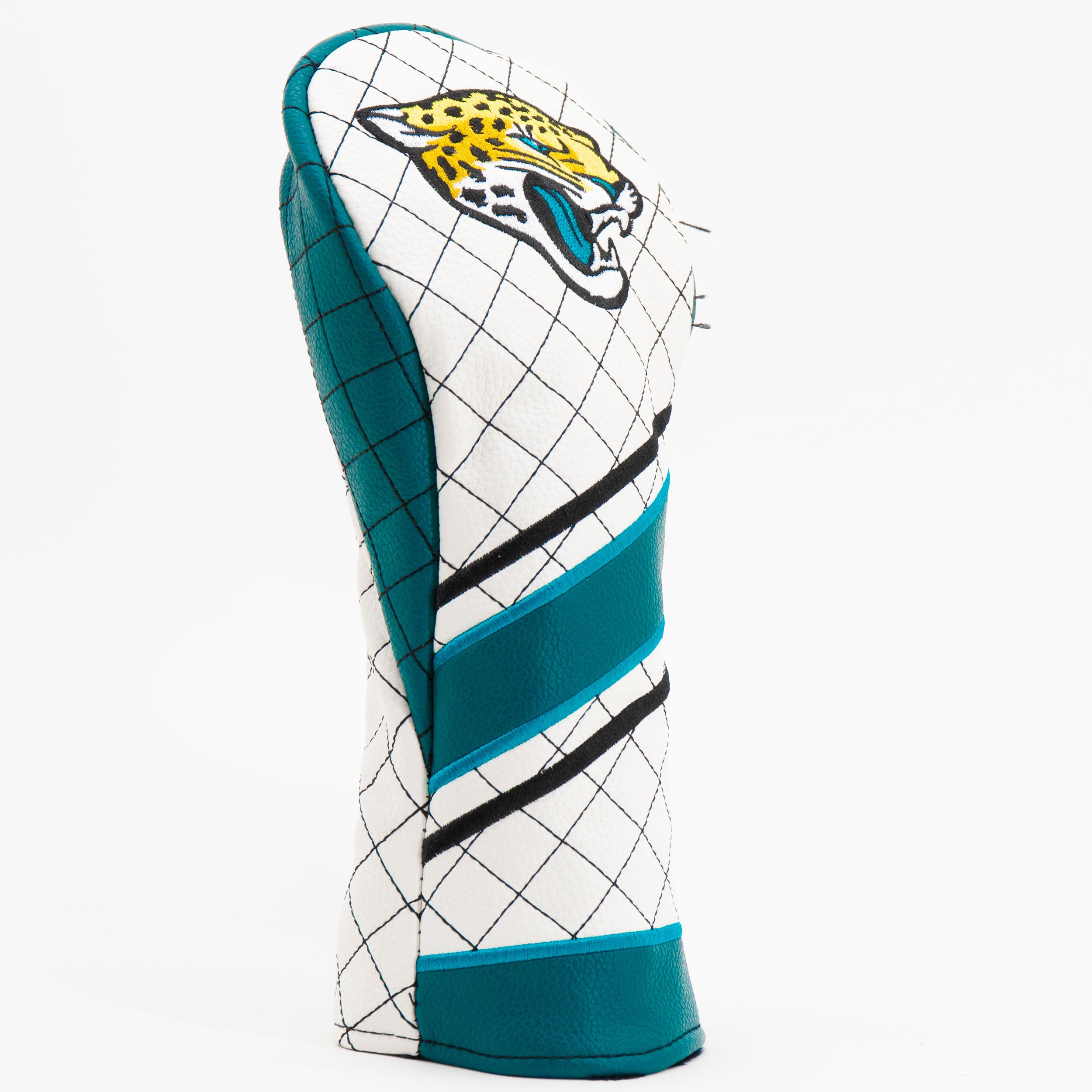 Jacksonville Jaguars Quilted Fairway Headcover (STRIPED)