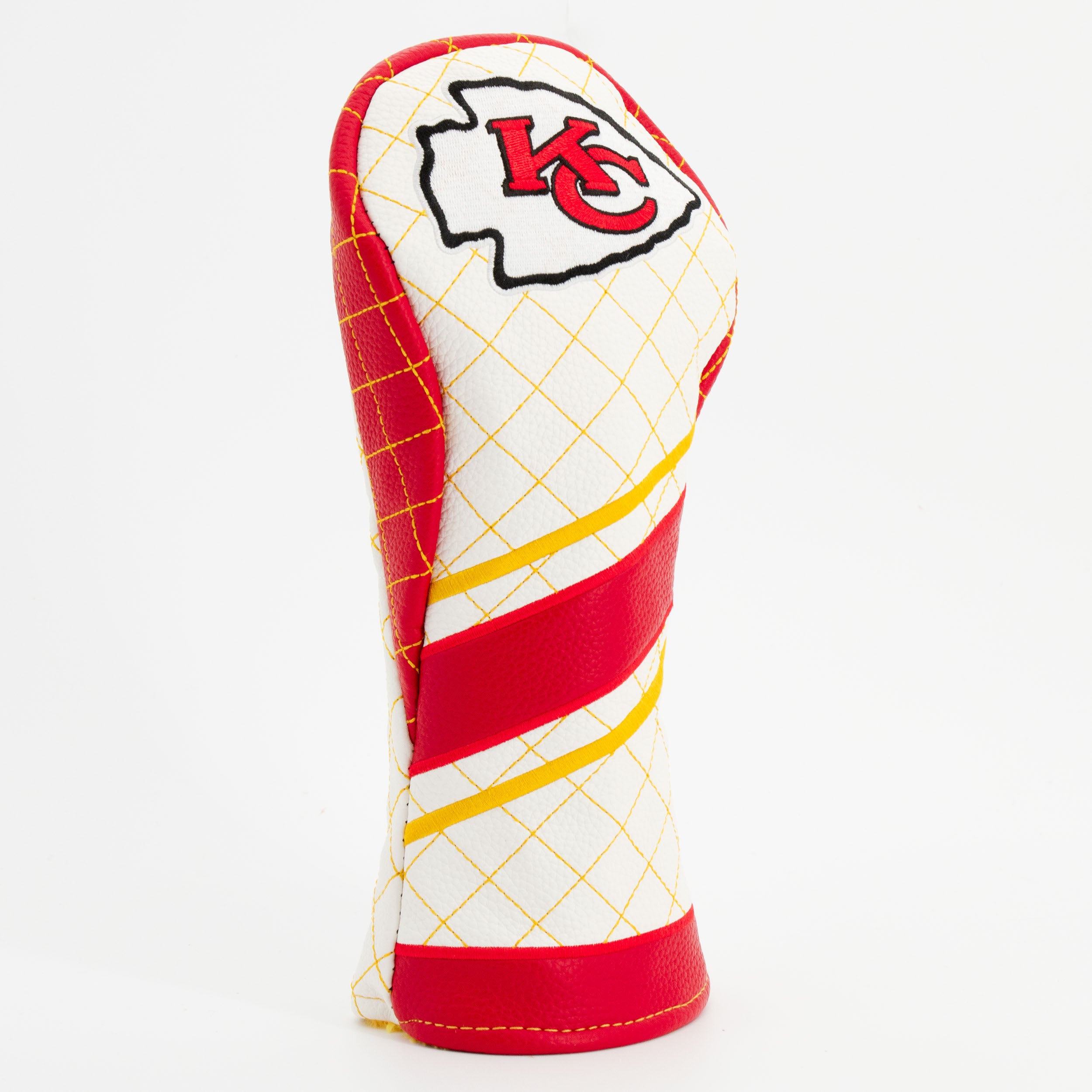 Kansas City Chiefs Quilted Fairway Headcover (STRIPED)