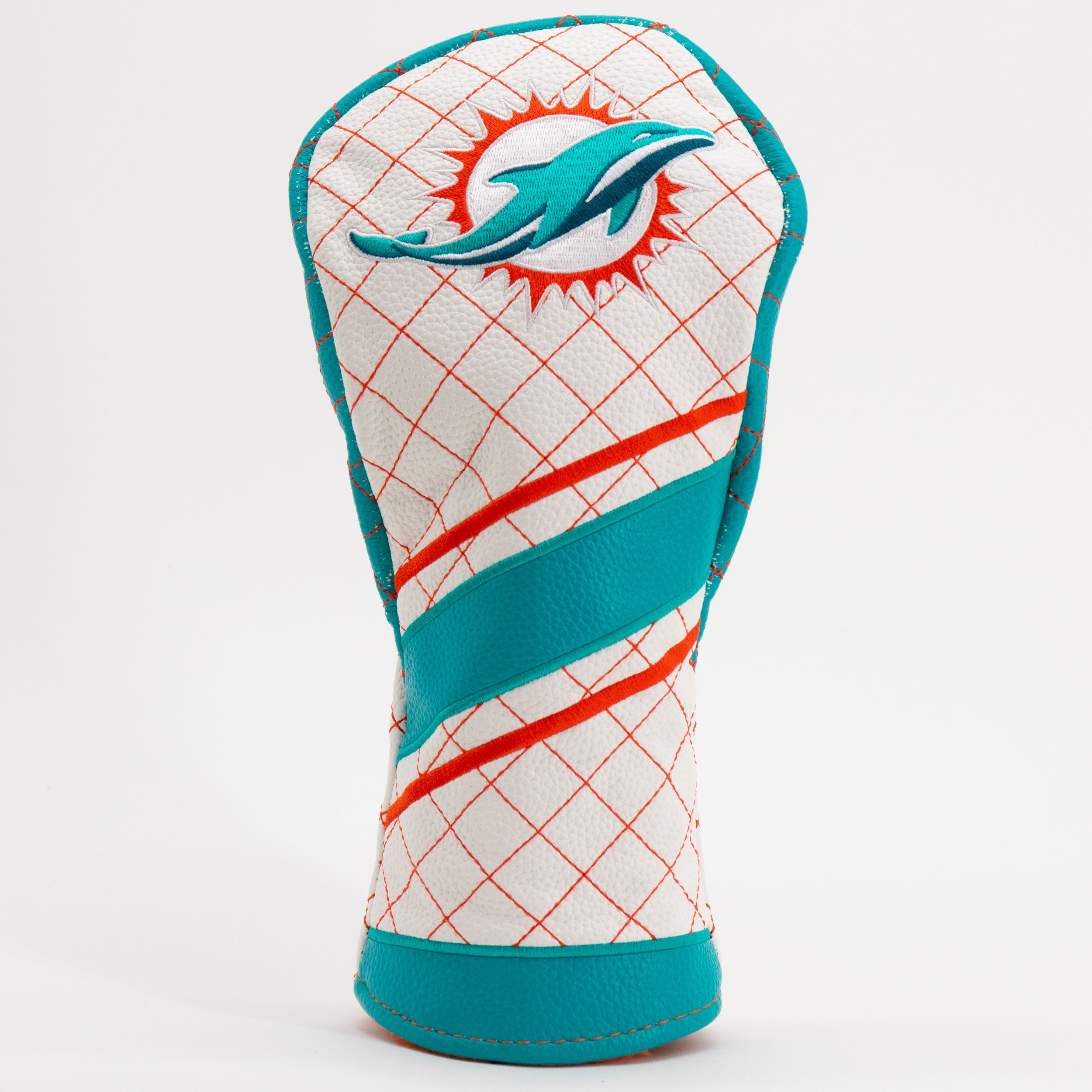 Miami Dolphins Quilted Fairway Headcover (STRIPED)