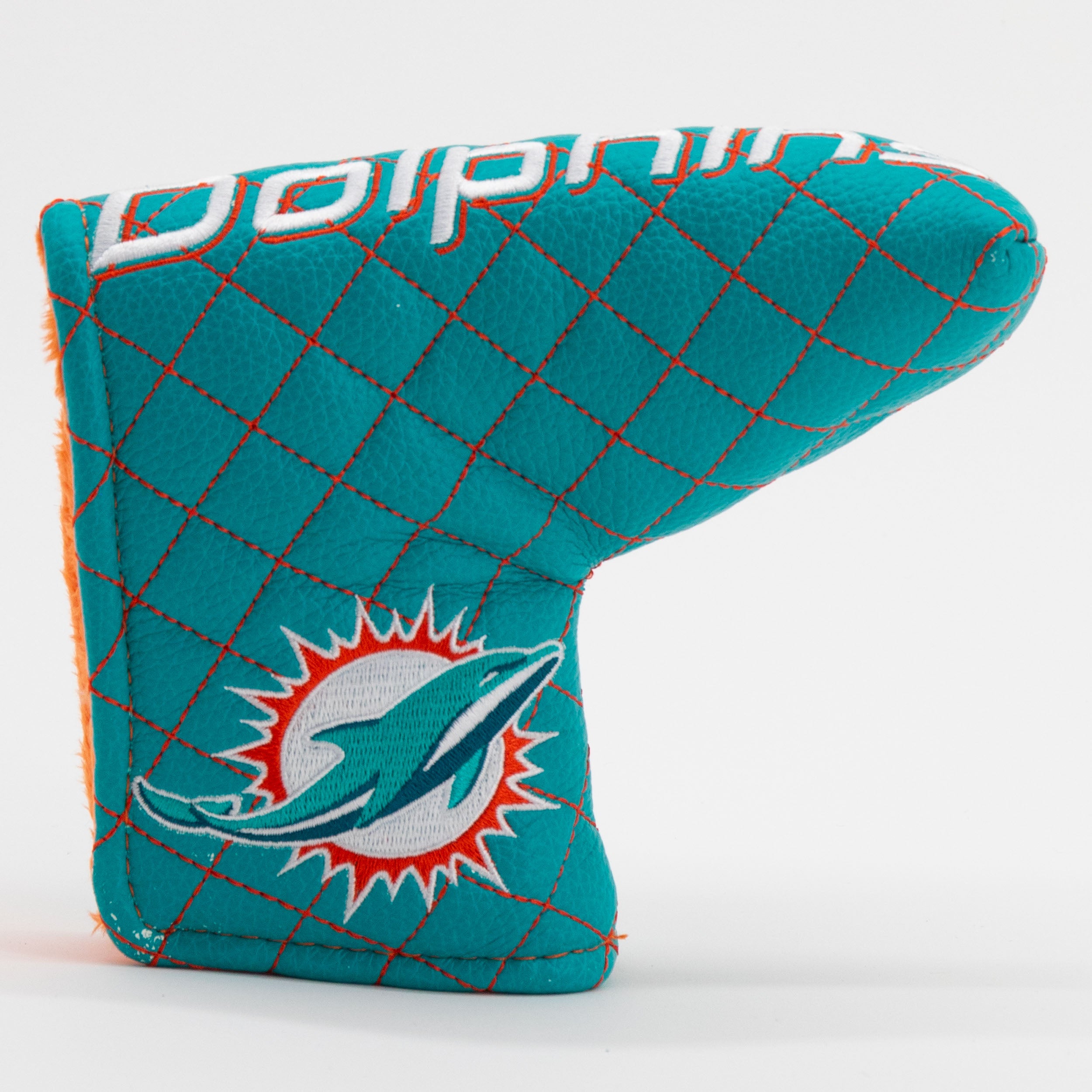 Miami Dolphins Quited Blade Putter Cover (SOLID)