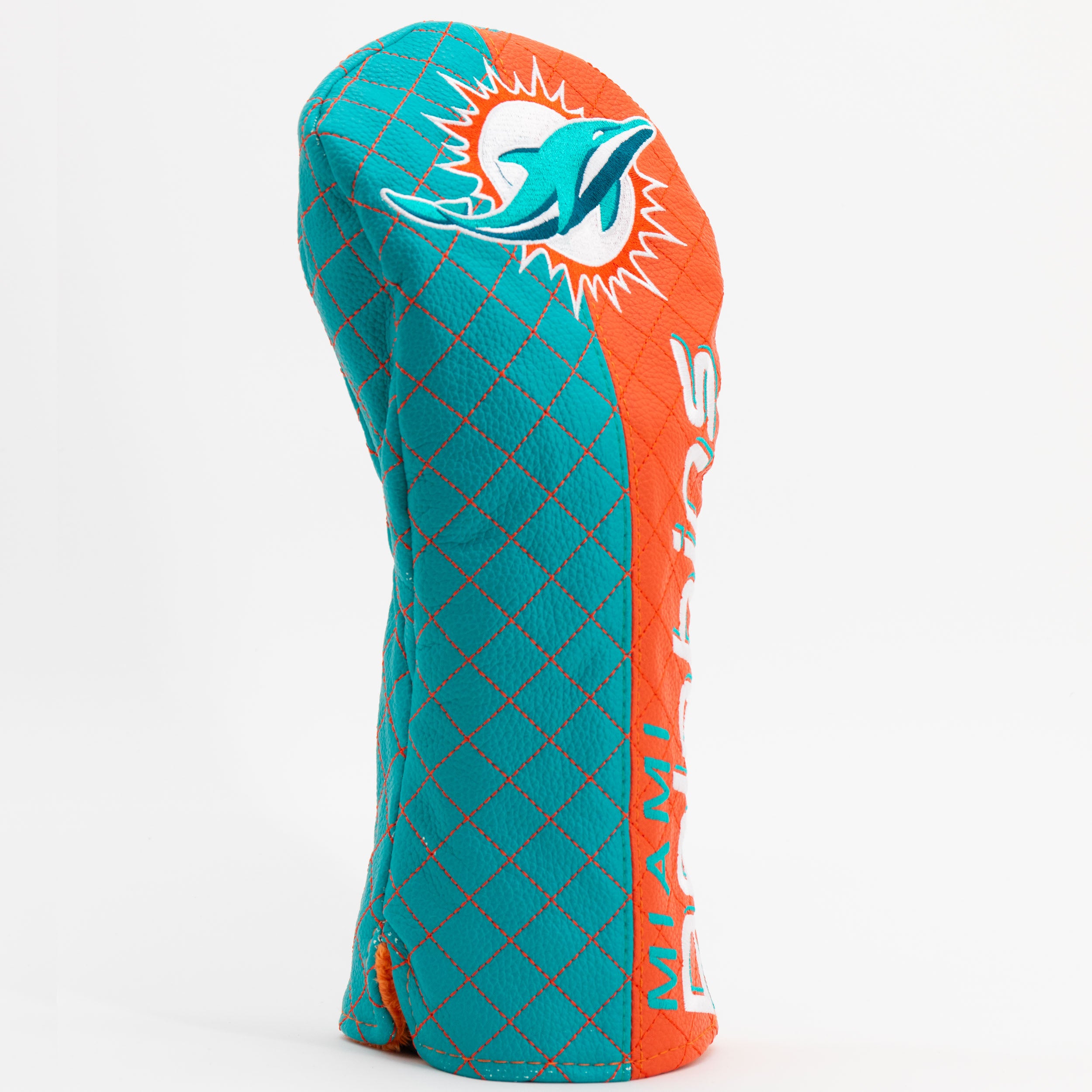 Miami Dolphins Quilted Driver Headcover (SPLIT)