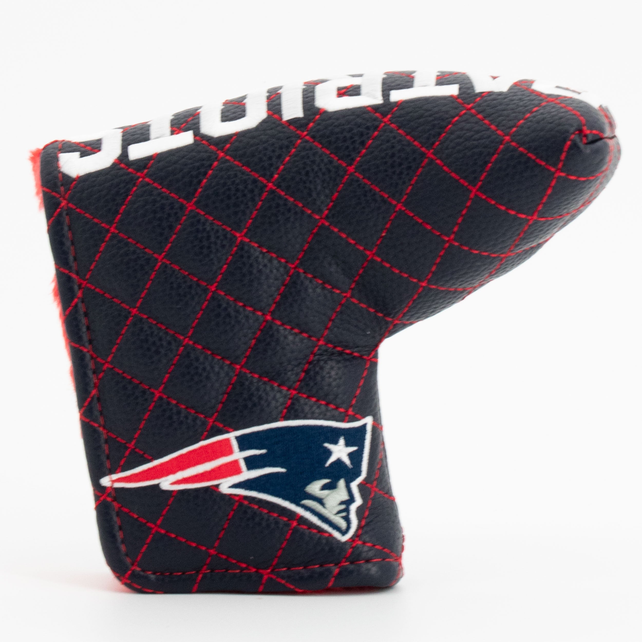 New England Patriots Quited Blade Putter Cover (SOLID)