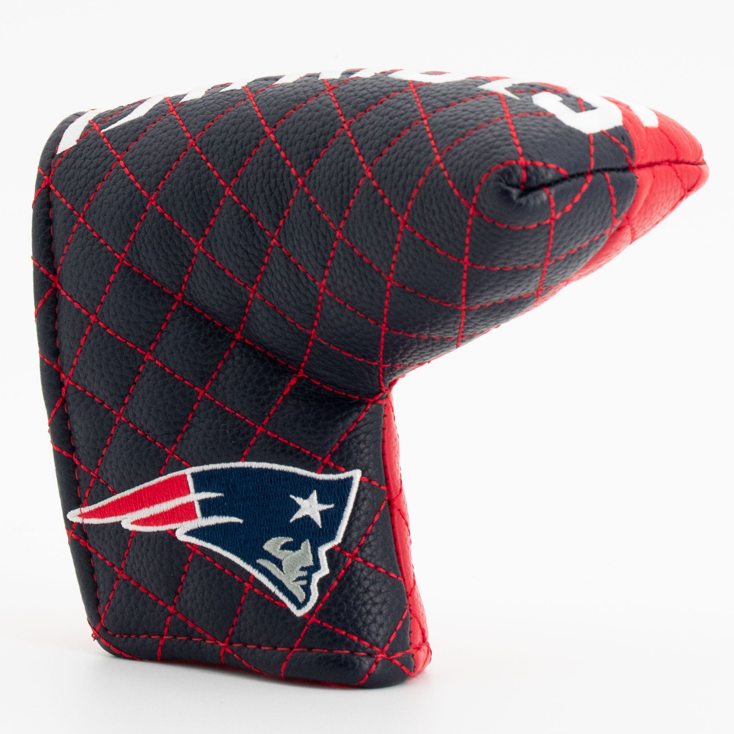 New England Patriots Quited Blade Putter Cover (SPLIT)