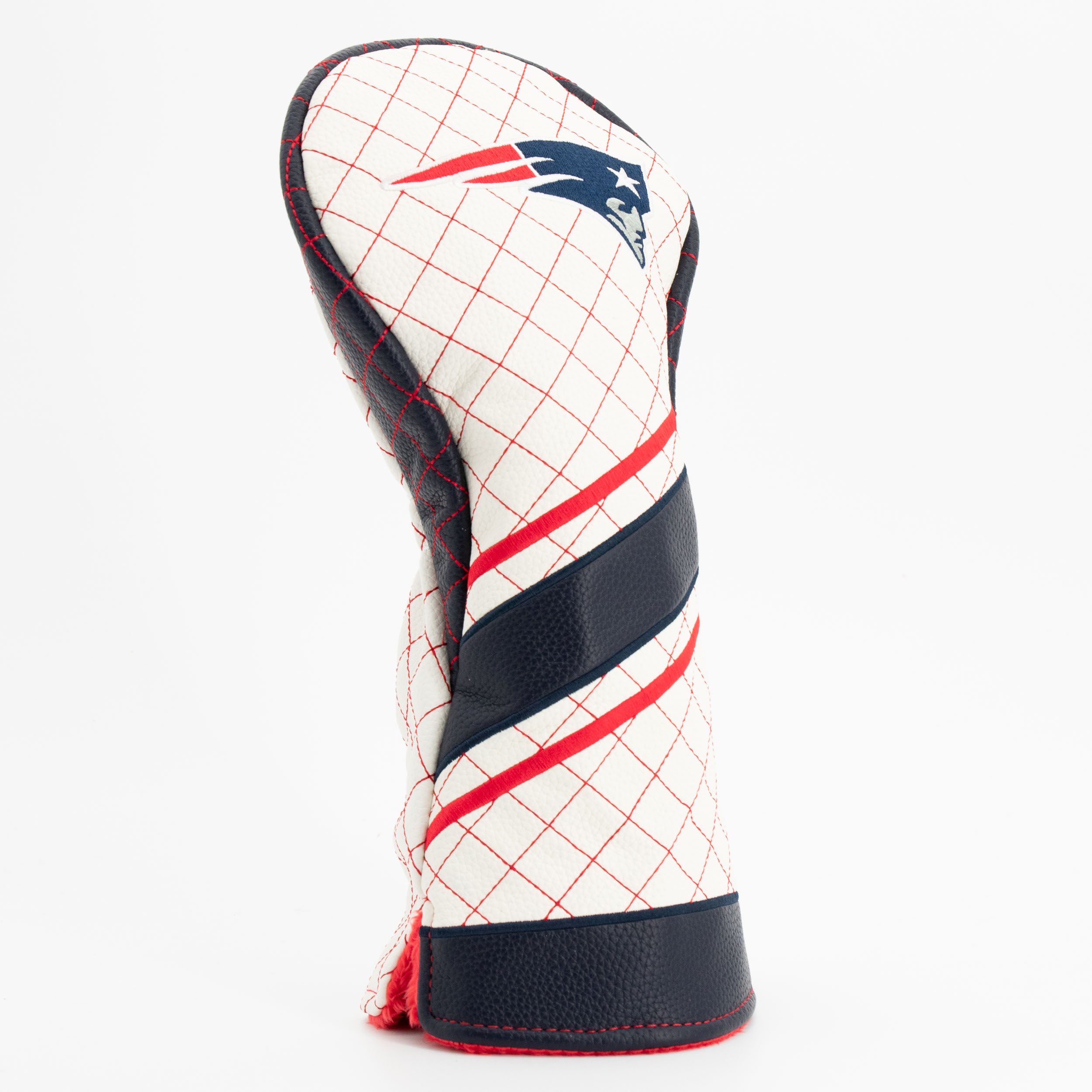 New England Patriots Quilted Driver Headcover (STRIPED)