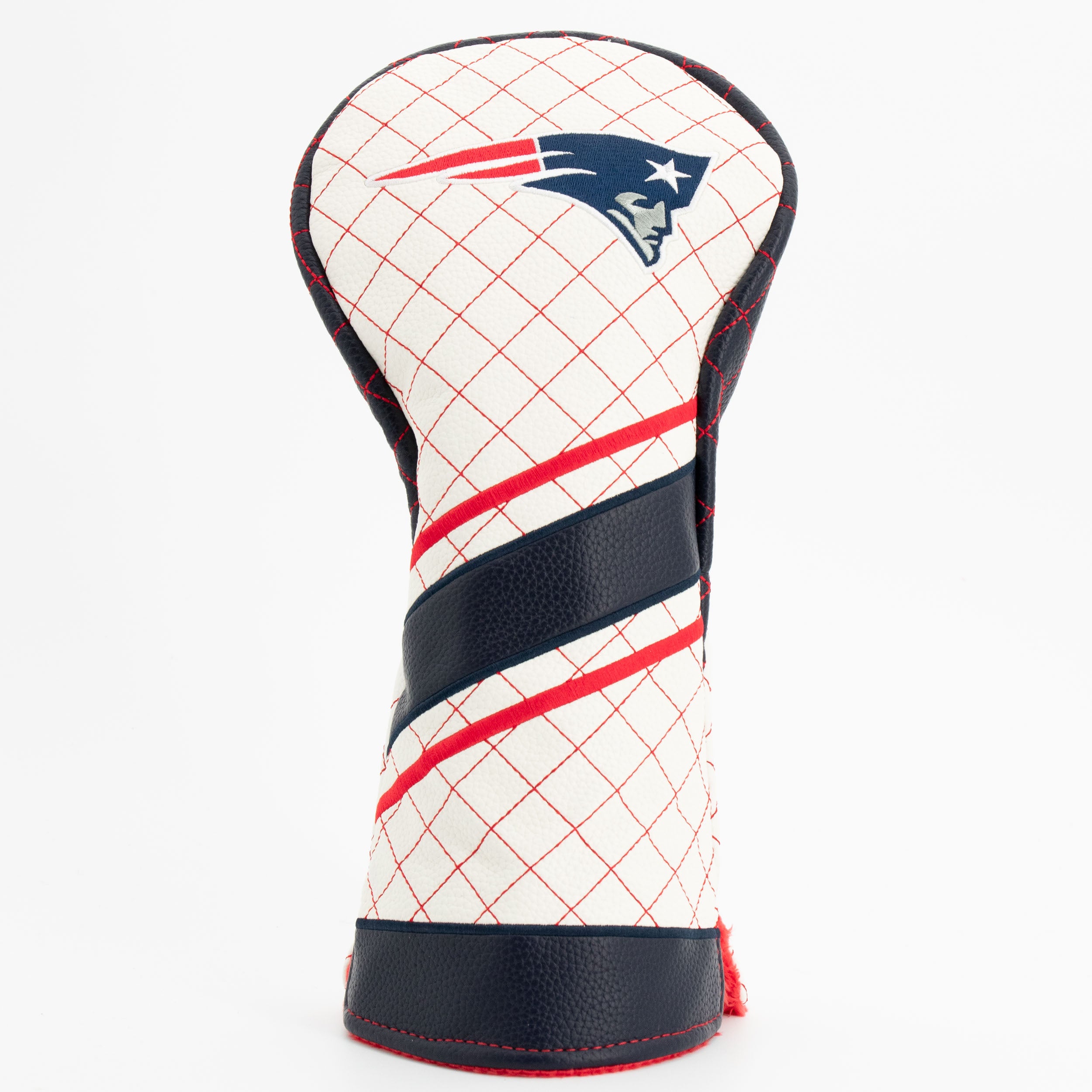 New England Patriots Quilted Driver Headcover (STRIPED)