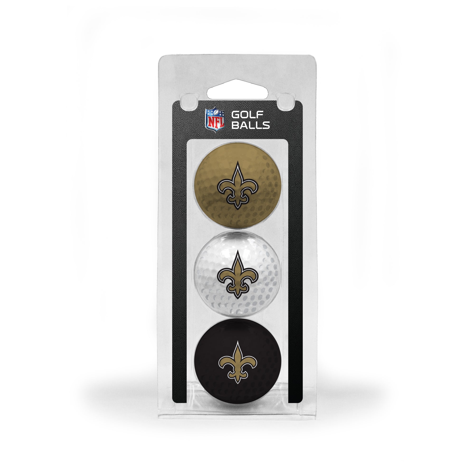 New Orleans Saints Golf Balls 3 Pack