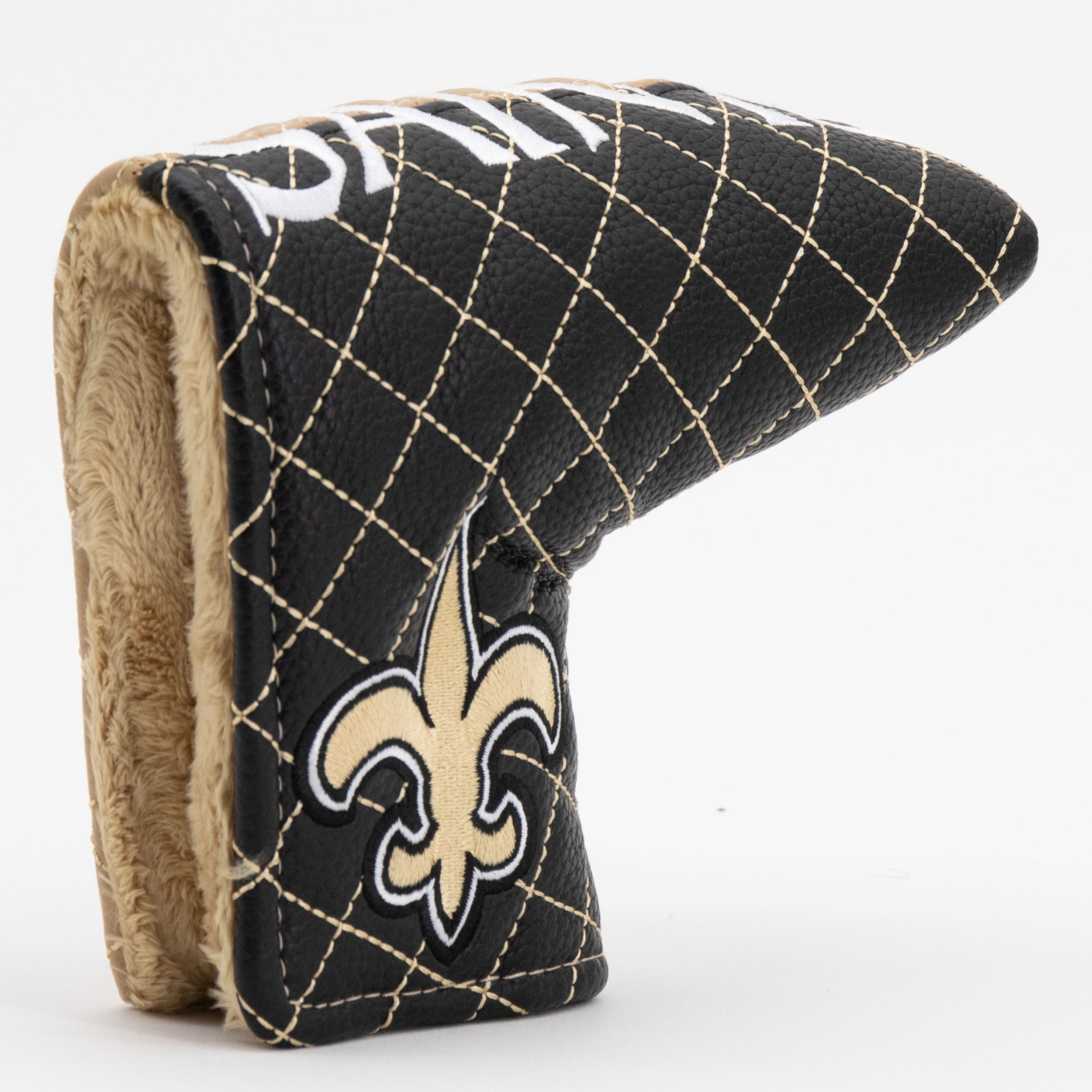 New Orleans Saints Quited Blade Putter Cover (SPLIT)