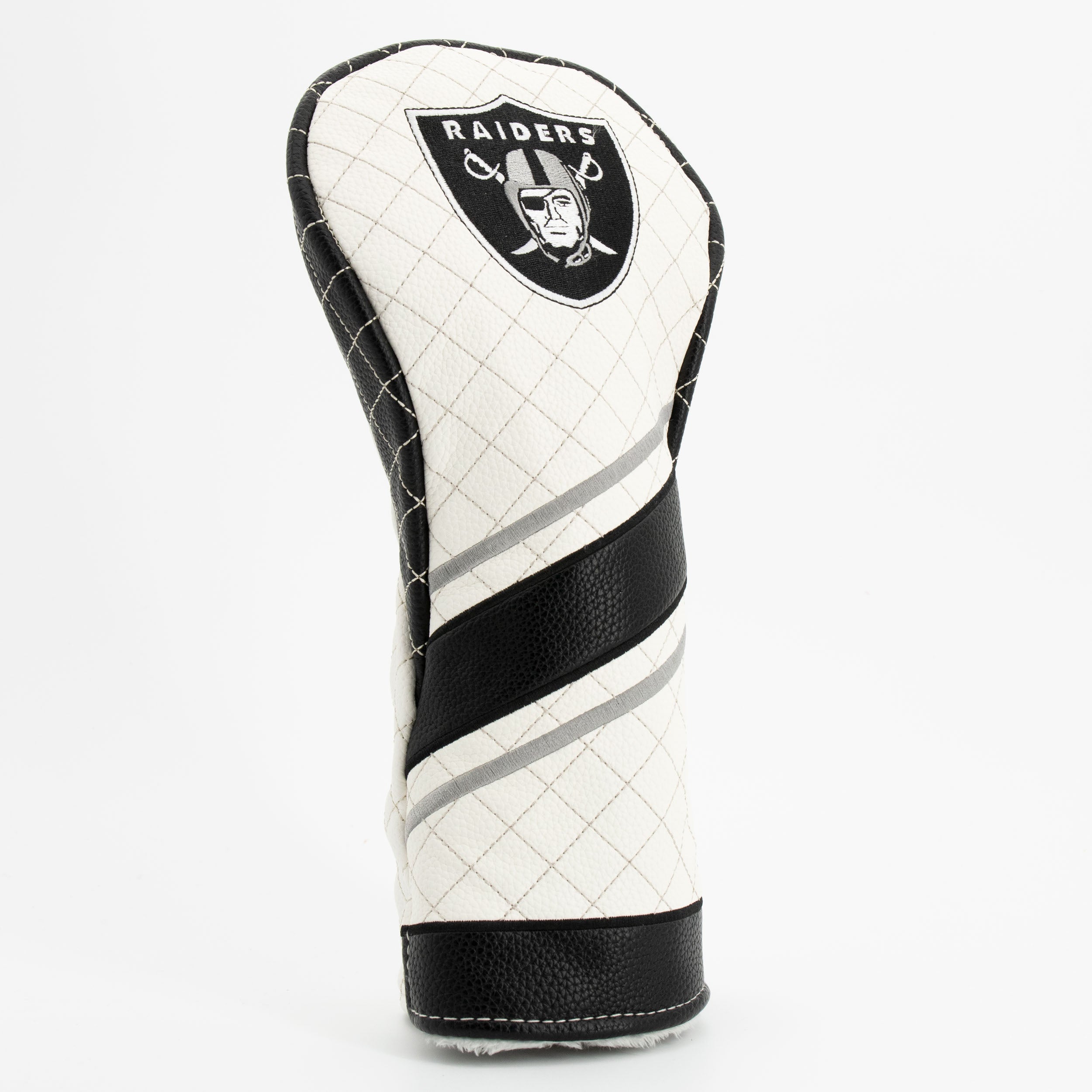 Las Vegas Raiders Quilted Driver Headcover (STRIPED)