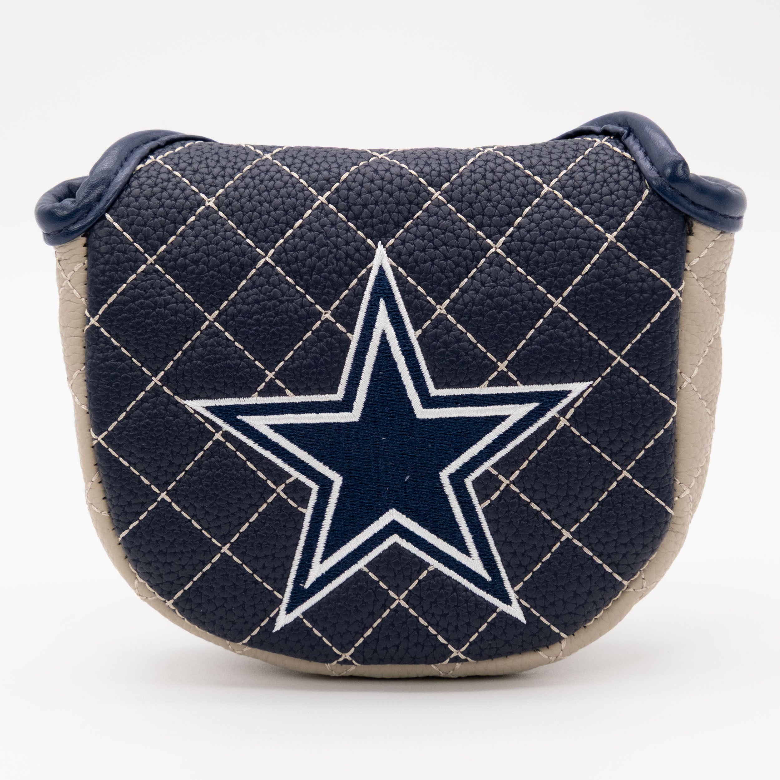 Dallas Cowboys Quilted Mallet Putter Cover (SOLID)