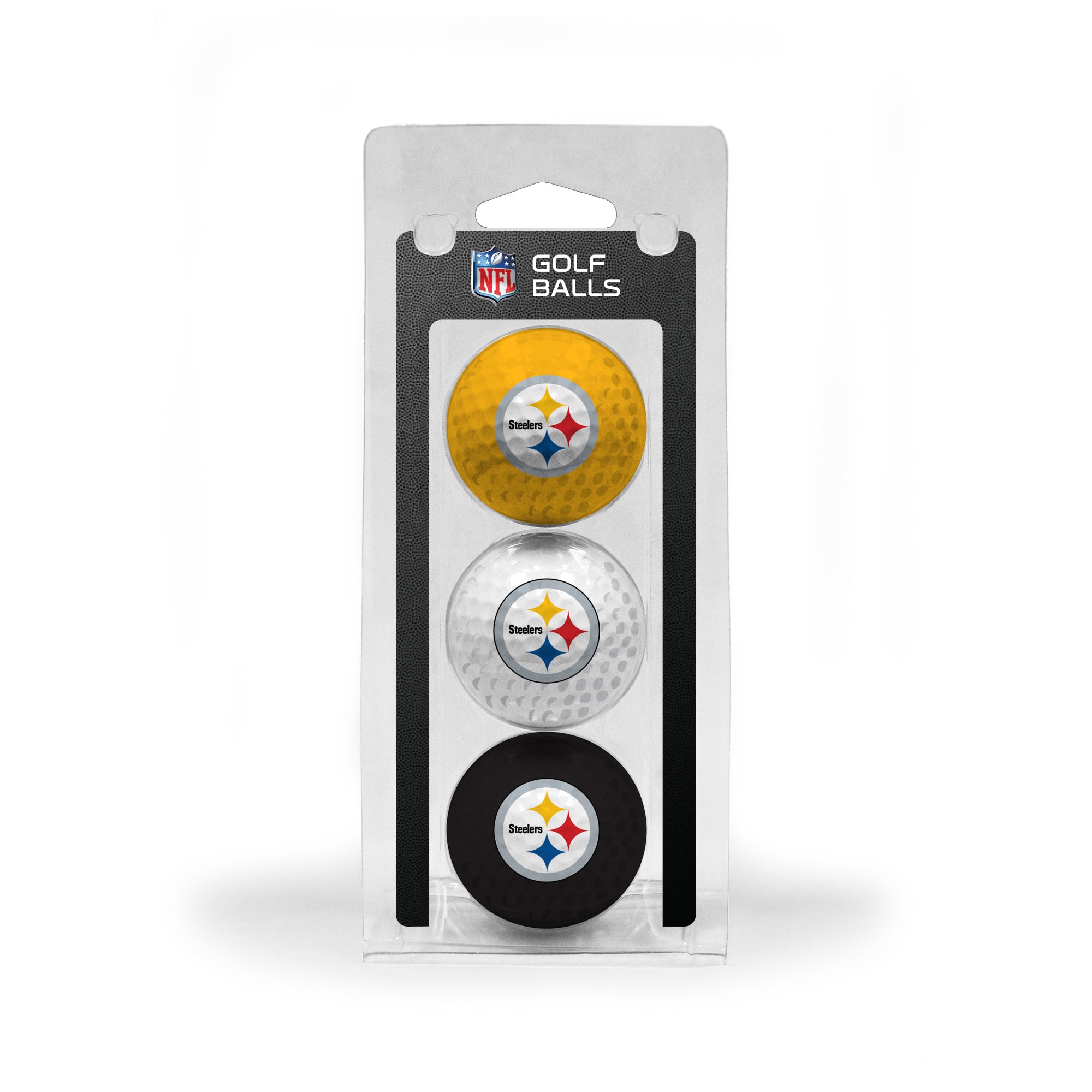 Pittsburgh Steelers Golf Balls 3 Pack