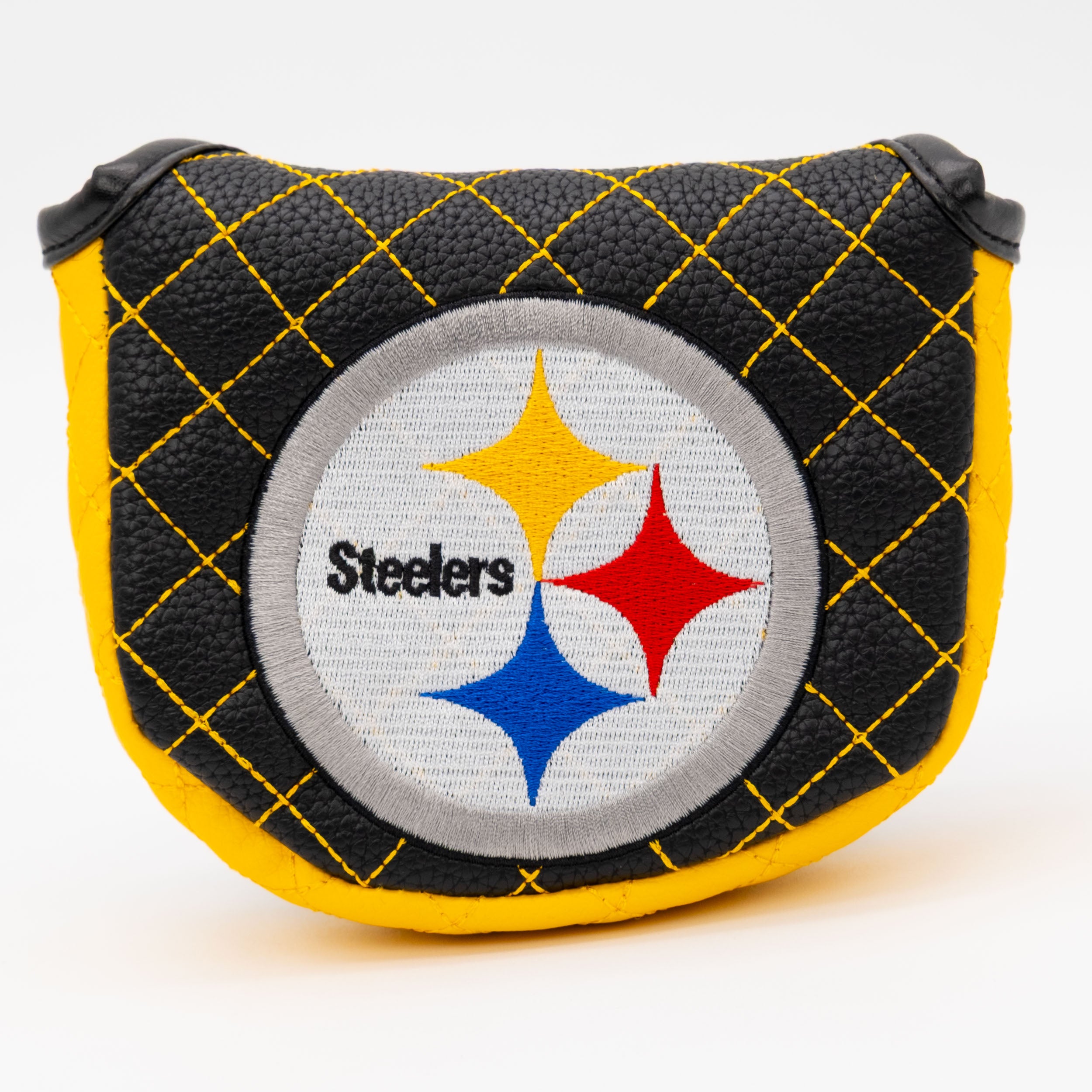 Pittsburgh Steelers Quilted Mallet Putter Cover (SOLID)