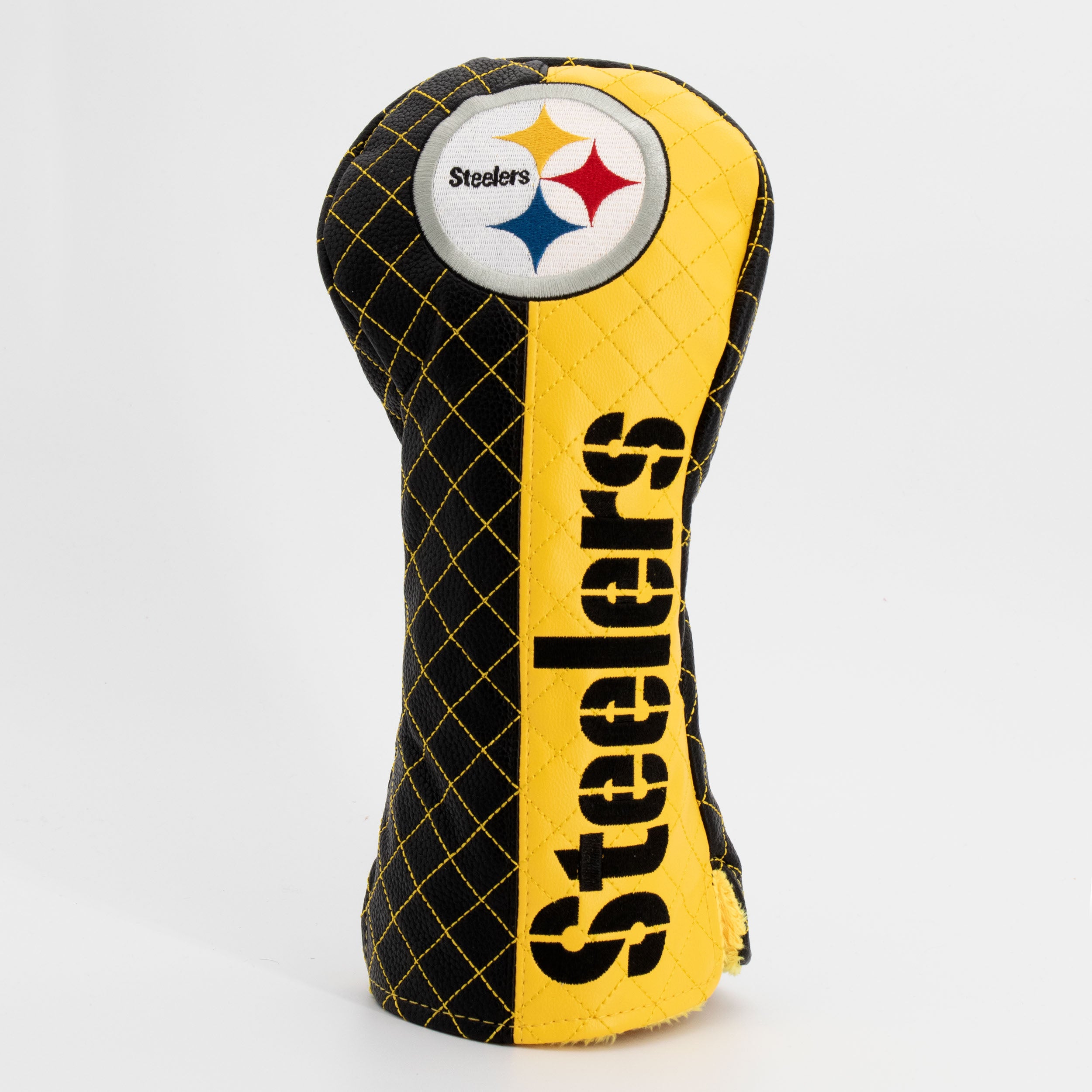 Pittsburgh Steelers Quilted Driver Headcover (SPLIT)