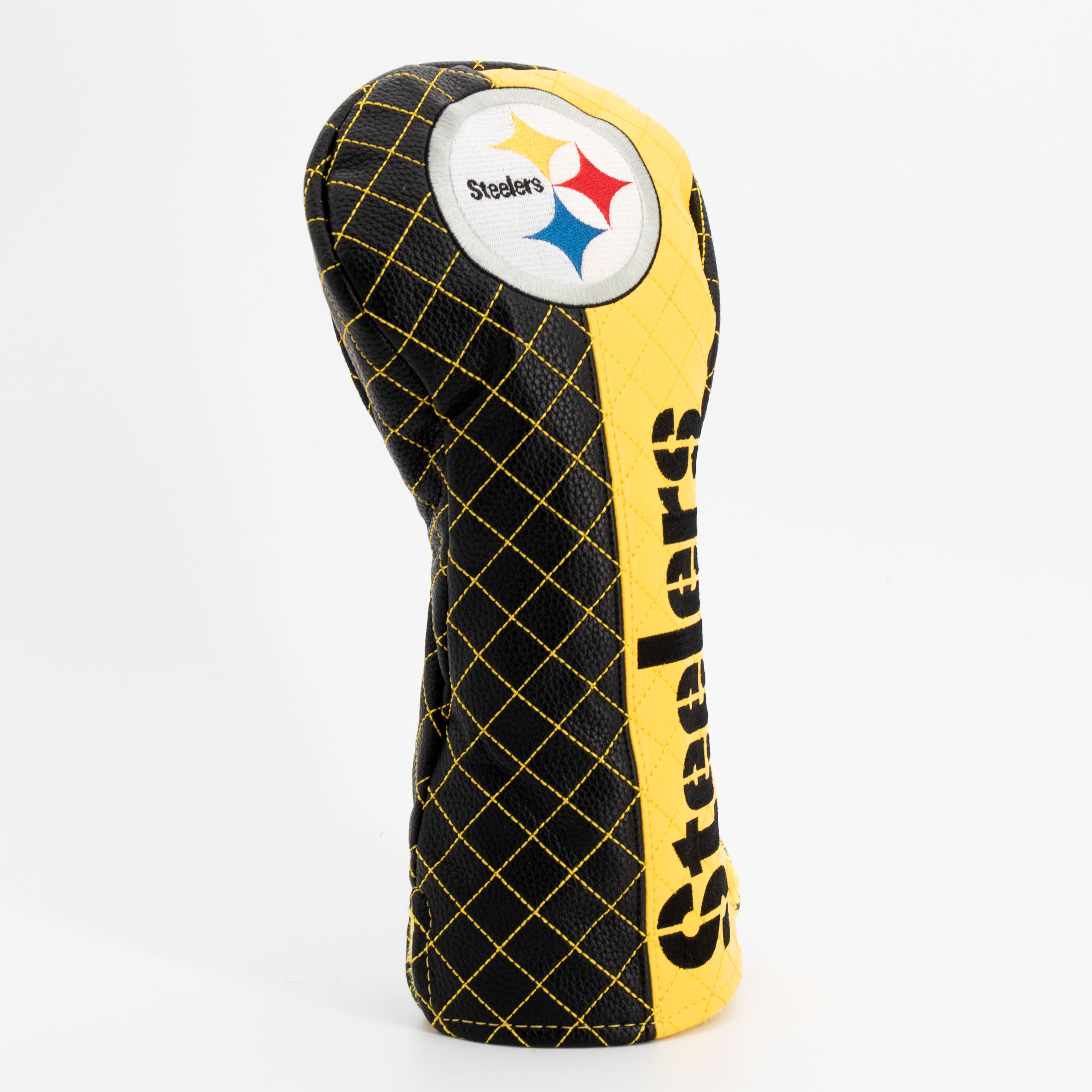 Pittsburgh Steelers Quilted Driver Headcover (SPLIT)