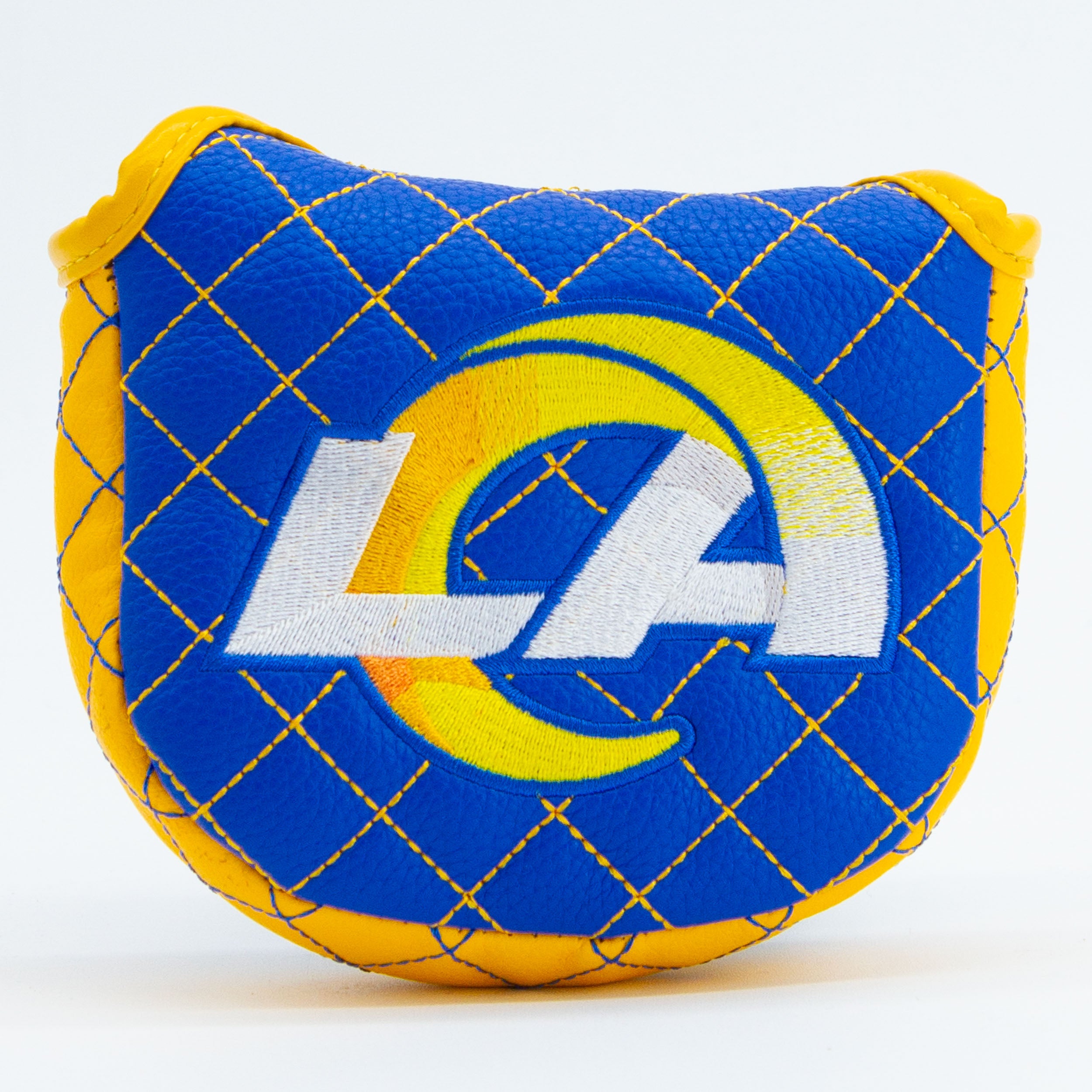 Los Angeles Rams Quilted Mallet Putter Cover (SOLID)