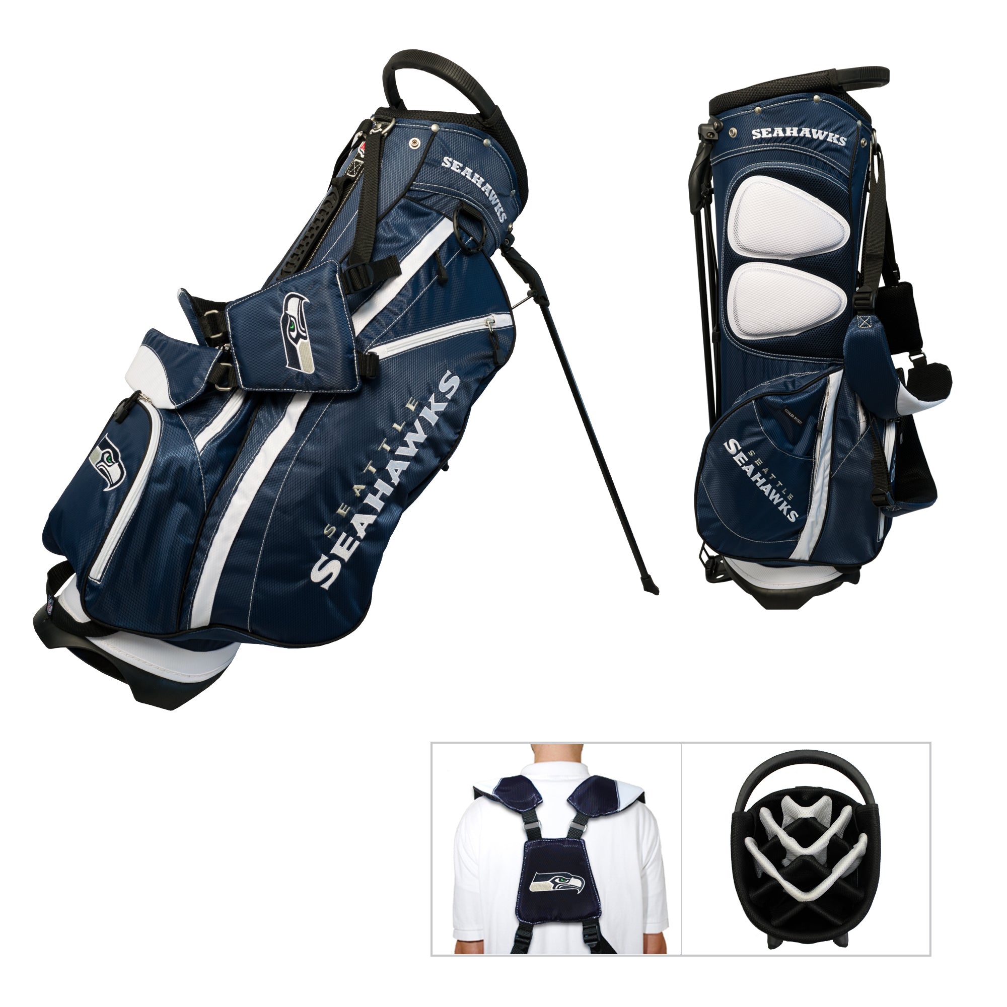 Seattle Seahawks Fairway Stand Bag
