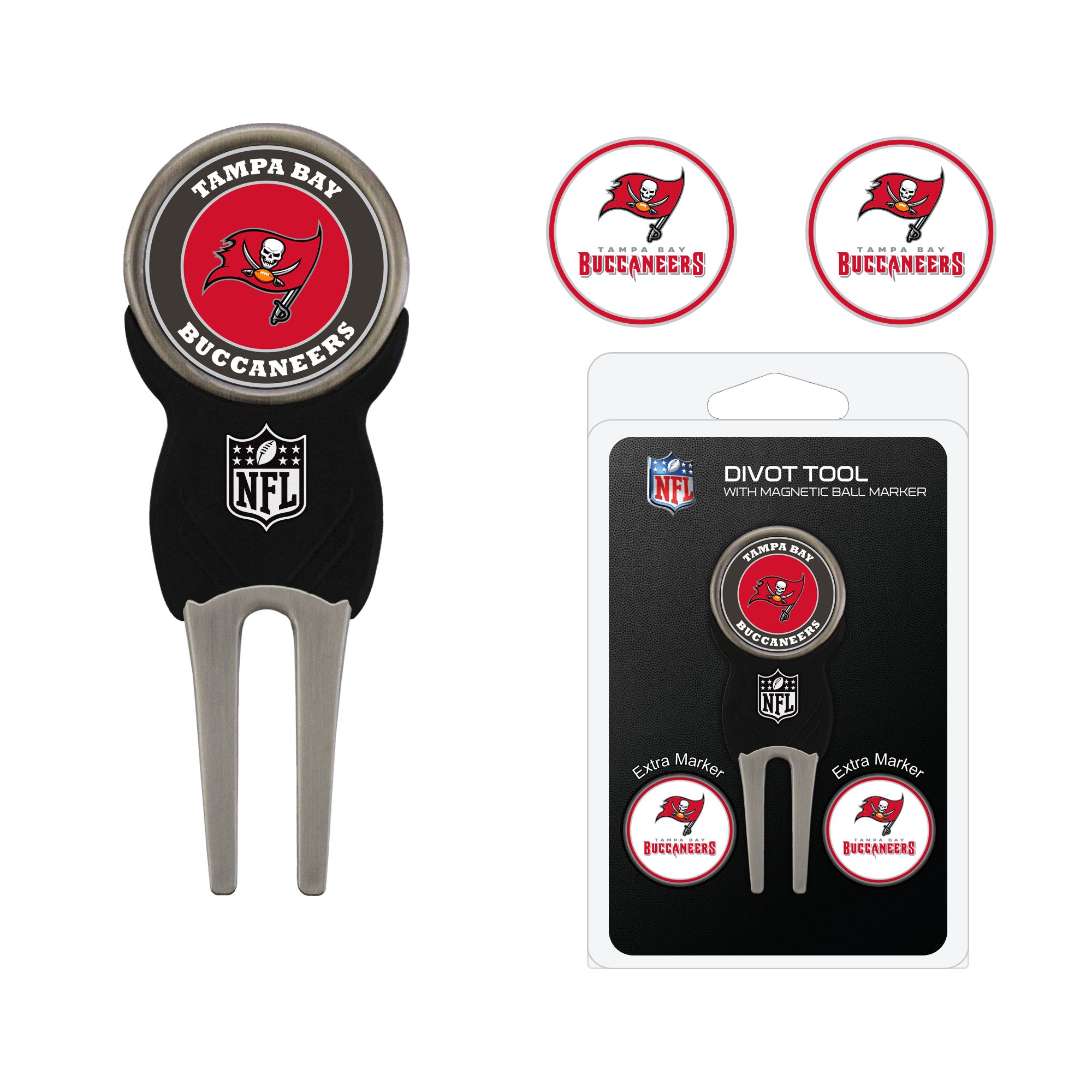 Tampa Bay Buccaneers Signature Divot Tool Pack