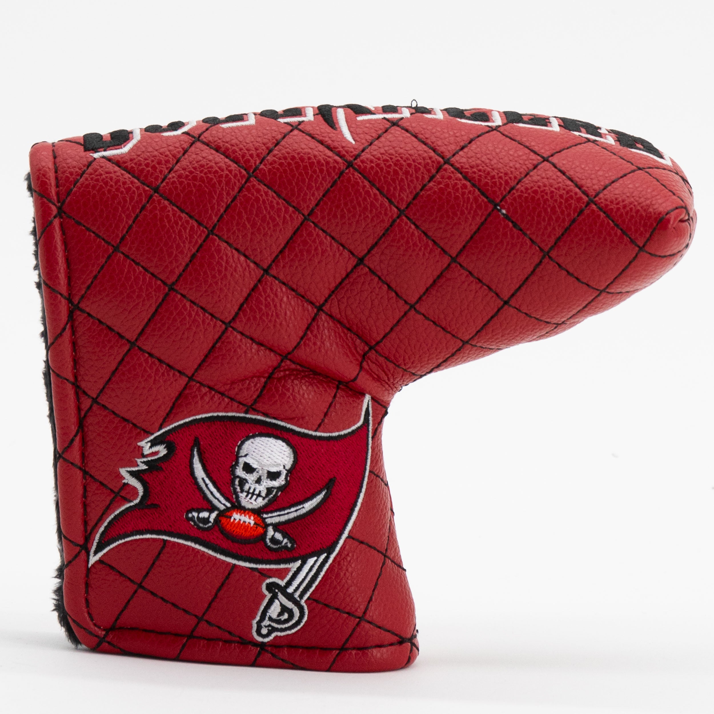 Tampa Bay Buccaneers Quited Blade Putter Cover (SOLID)