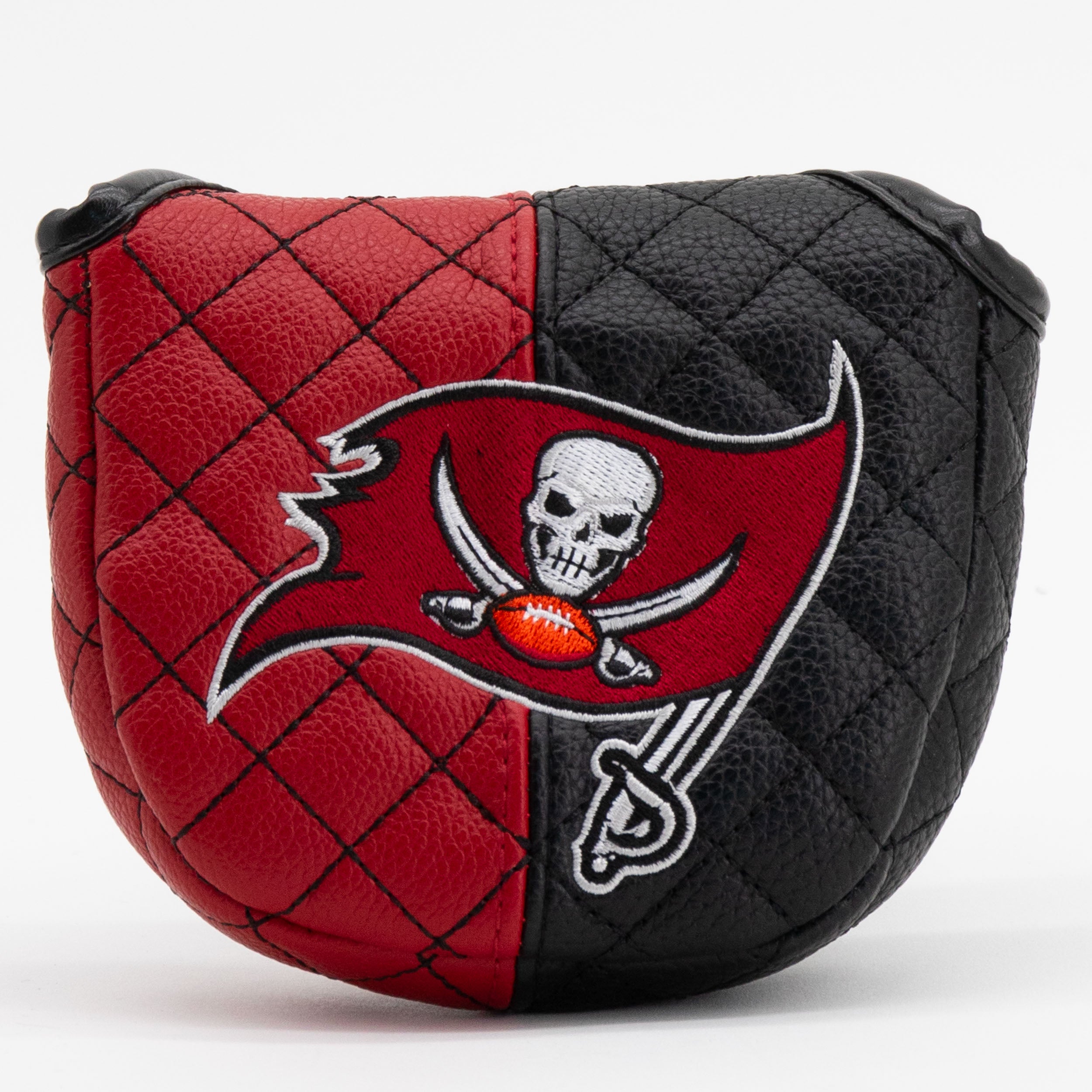 Tampa Bay Buccaneers Quilted Mallet Putter Cover (SPLIT)