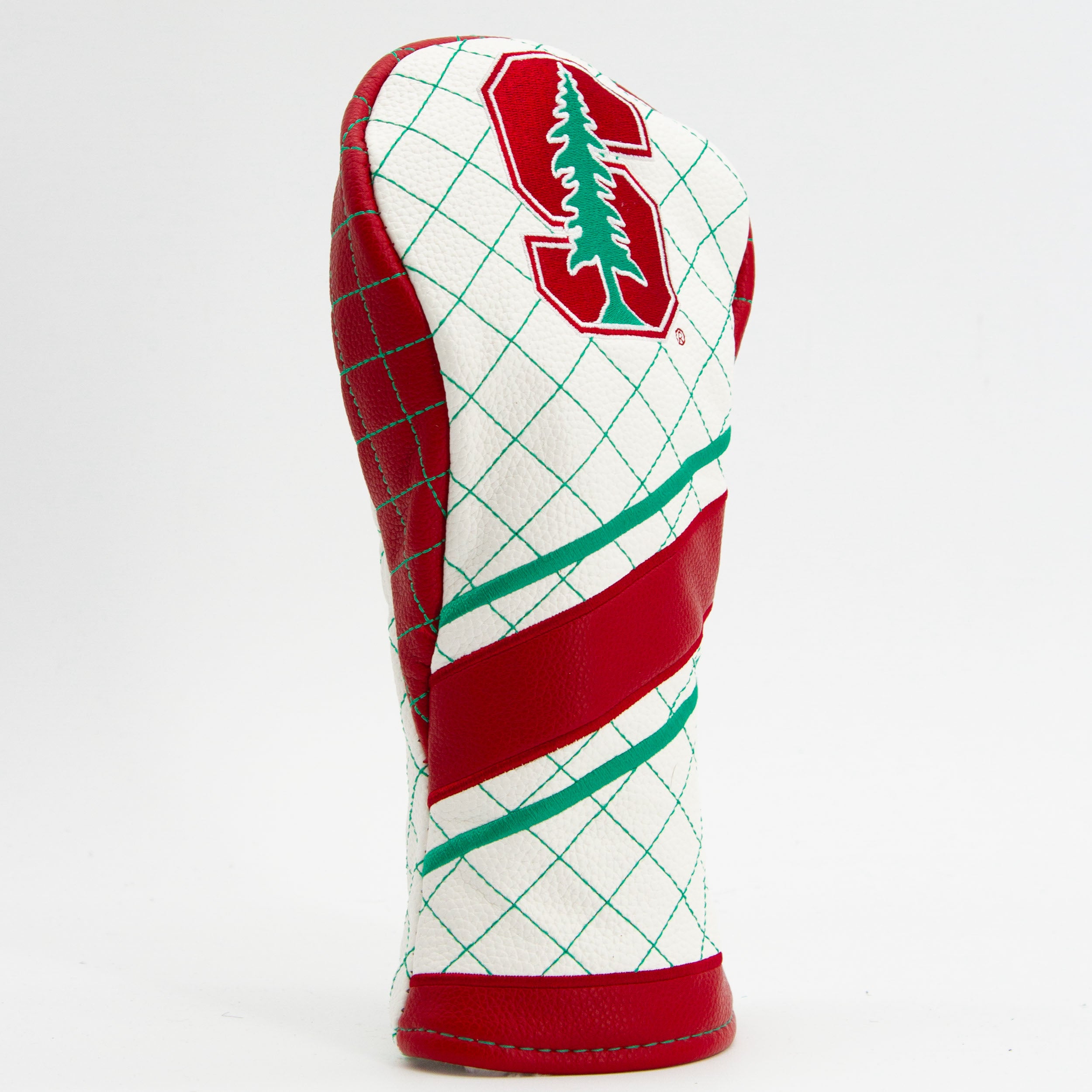 Stanford Cardinal Quilted Fairway Headcover (STRIPED)