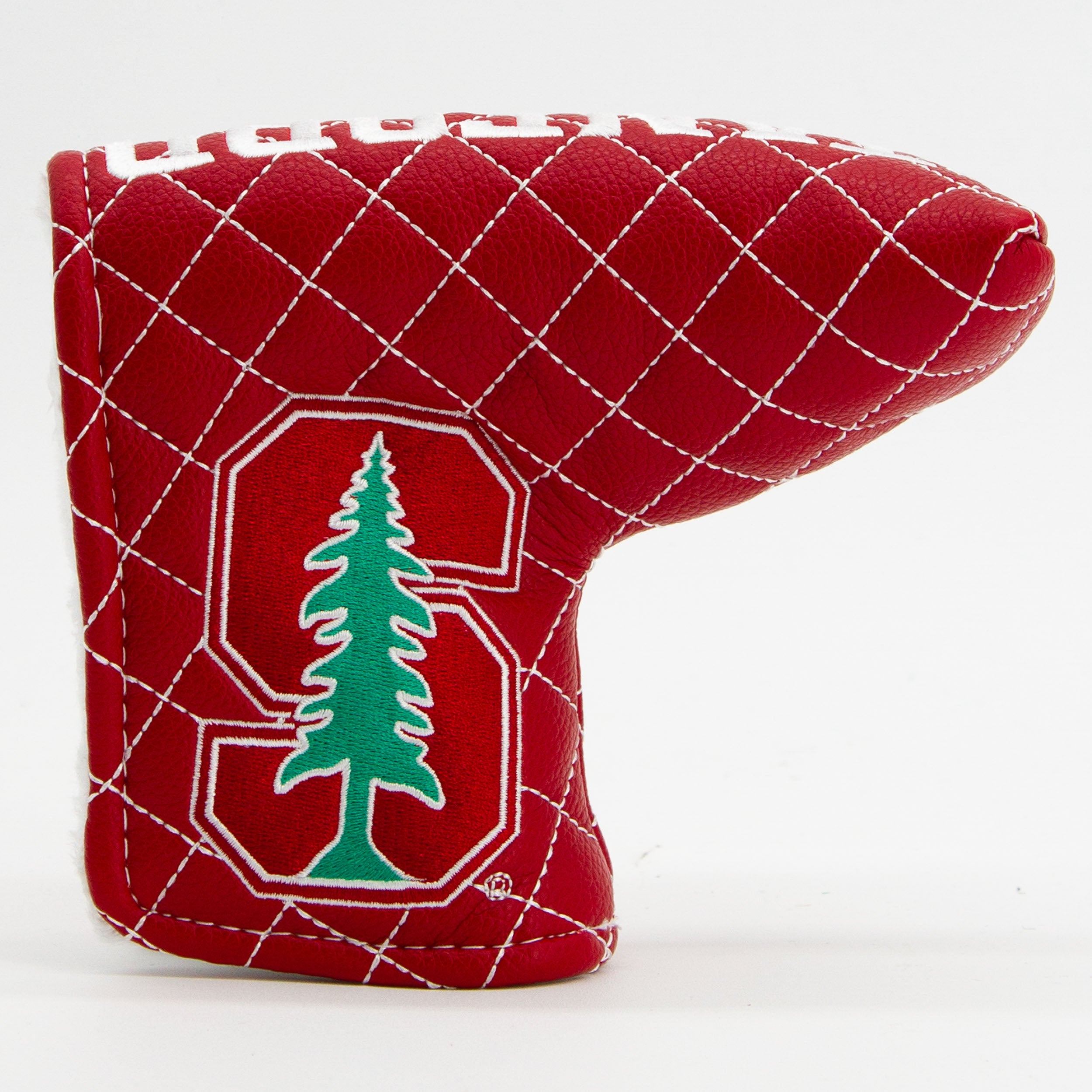 Stanford Cardinal Quited Blade Putter Cover (SOLID)