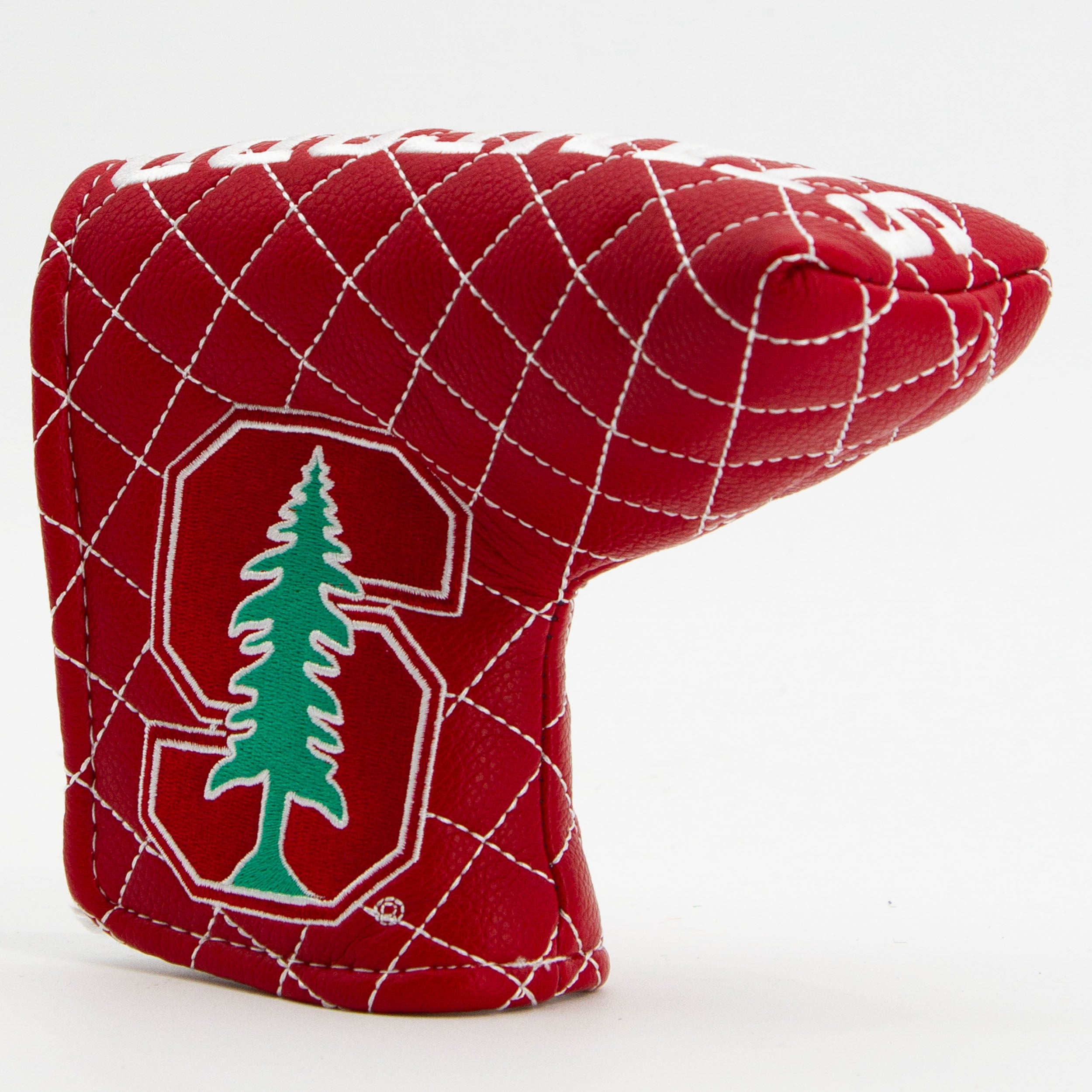 Stanford Cardinal Quited Blade Putter Cover (SOLID)