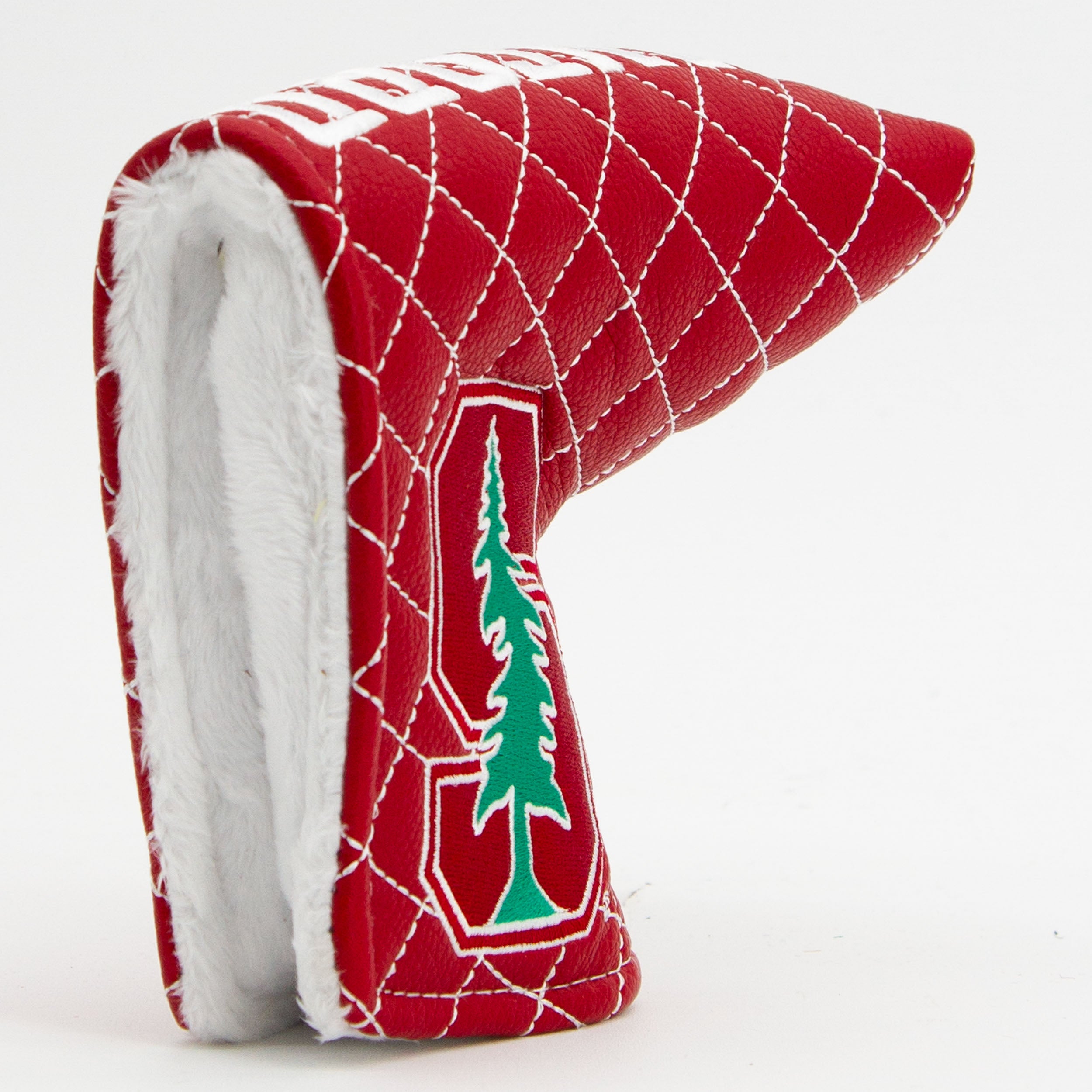 Stanford Cardinal Quited Blade Putter Cover (SOLID)