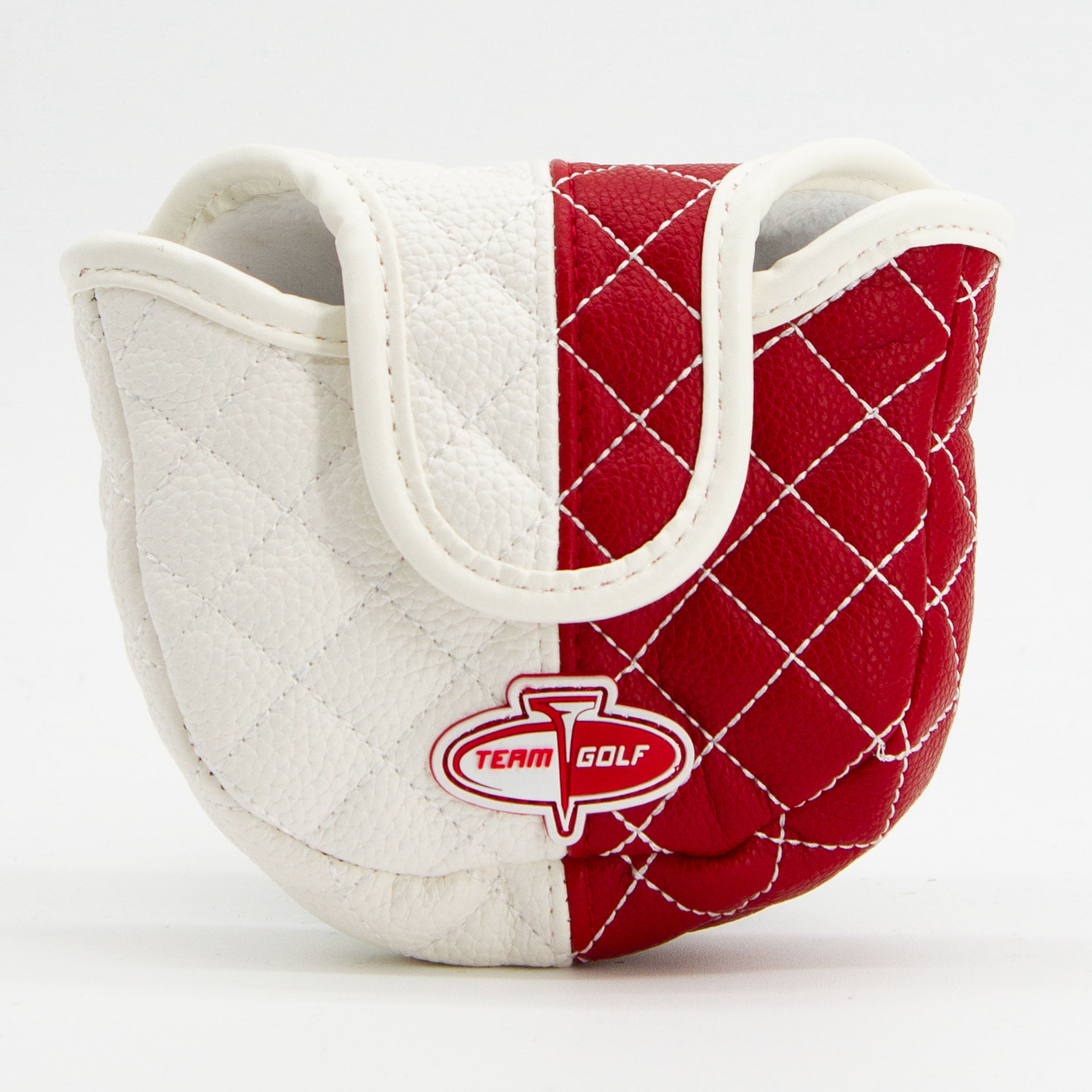 Stanford Cardinal Quilted Mallet Putter Cover (SPLIT)