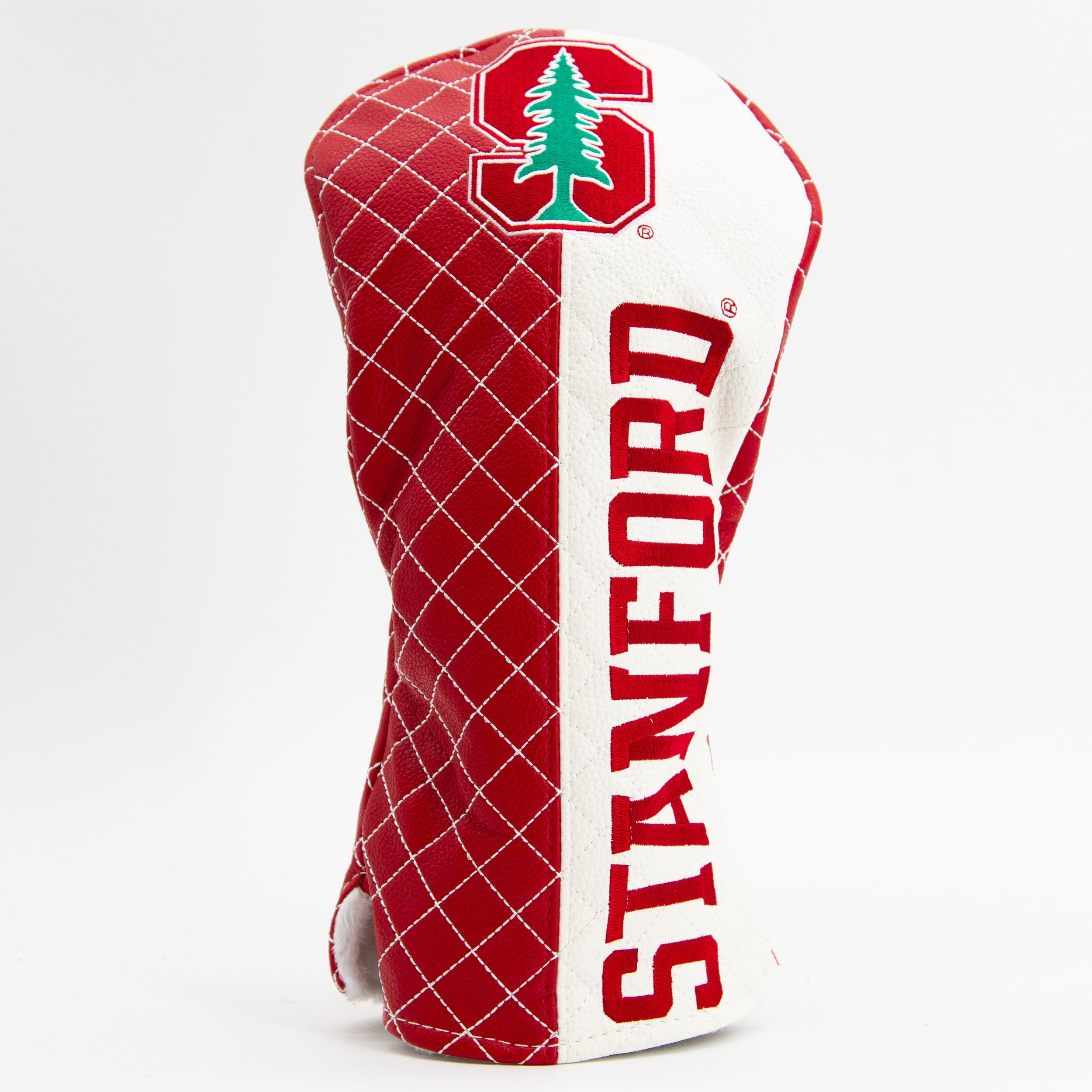 Stanford Cardinal Quilted Driver Headcover (SPLIT)