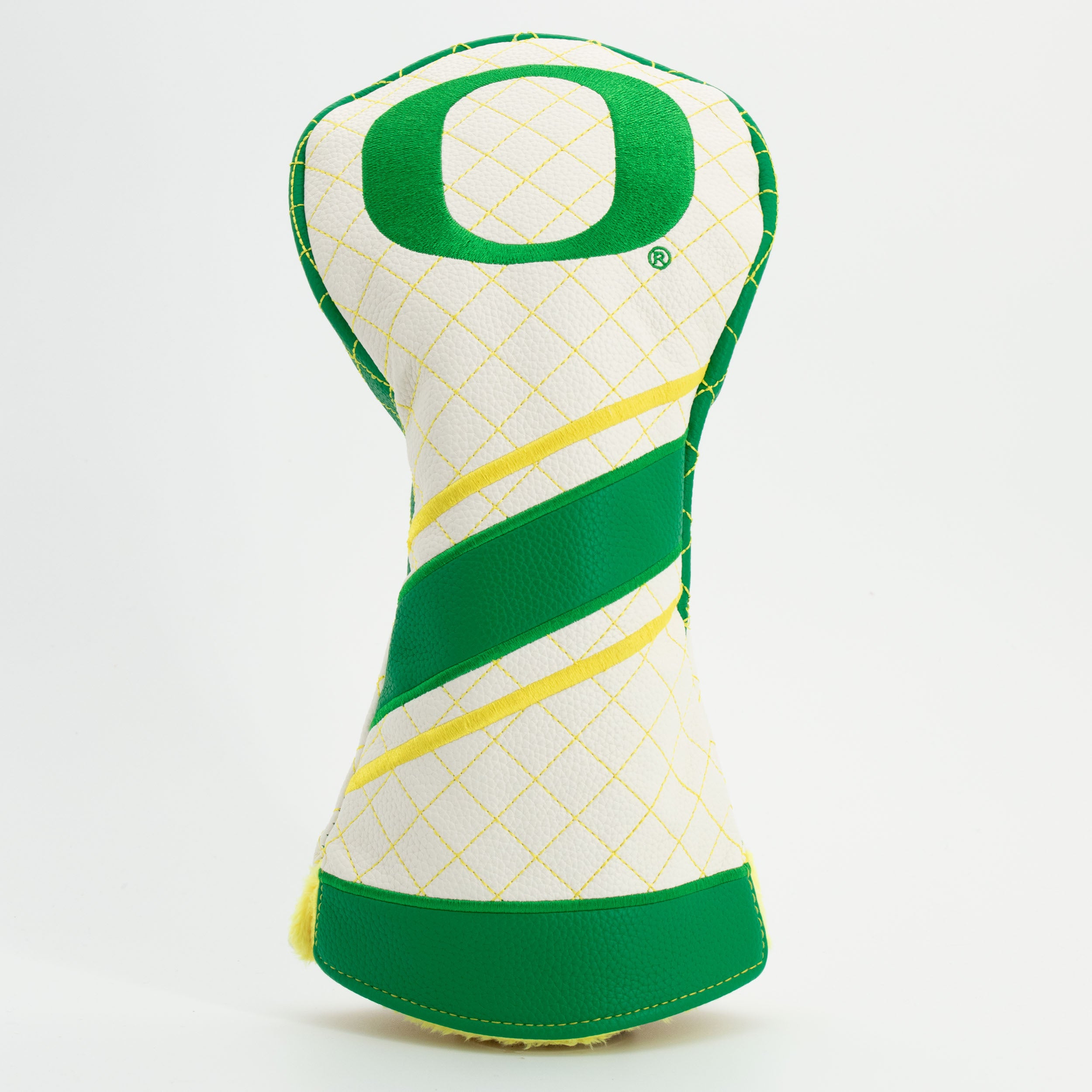 Oregon Ducks Quilted Driver Headcover (STRIPED)