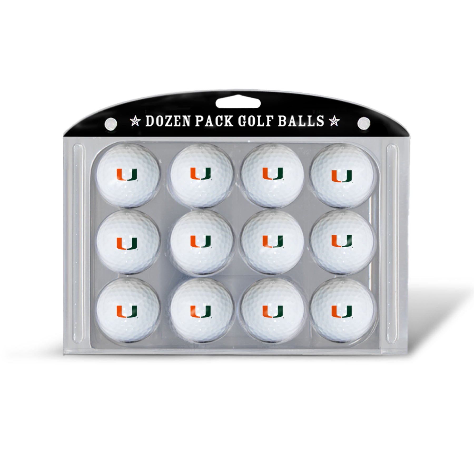 Miami Hurricanes Golf Balls Dozen Pack