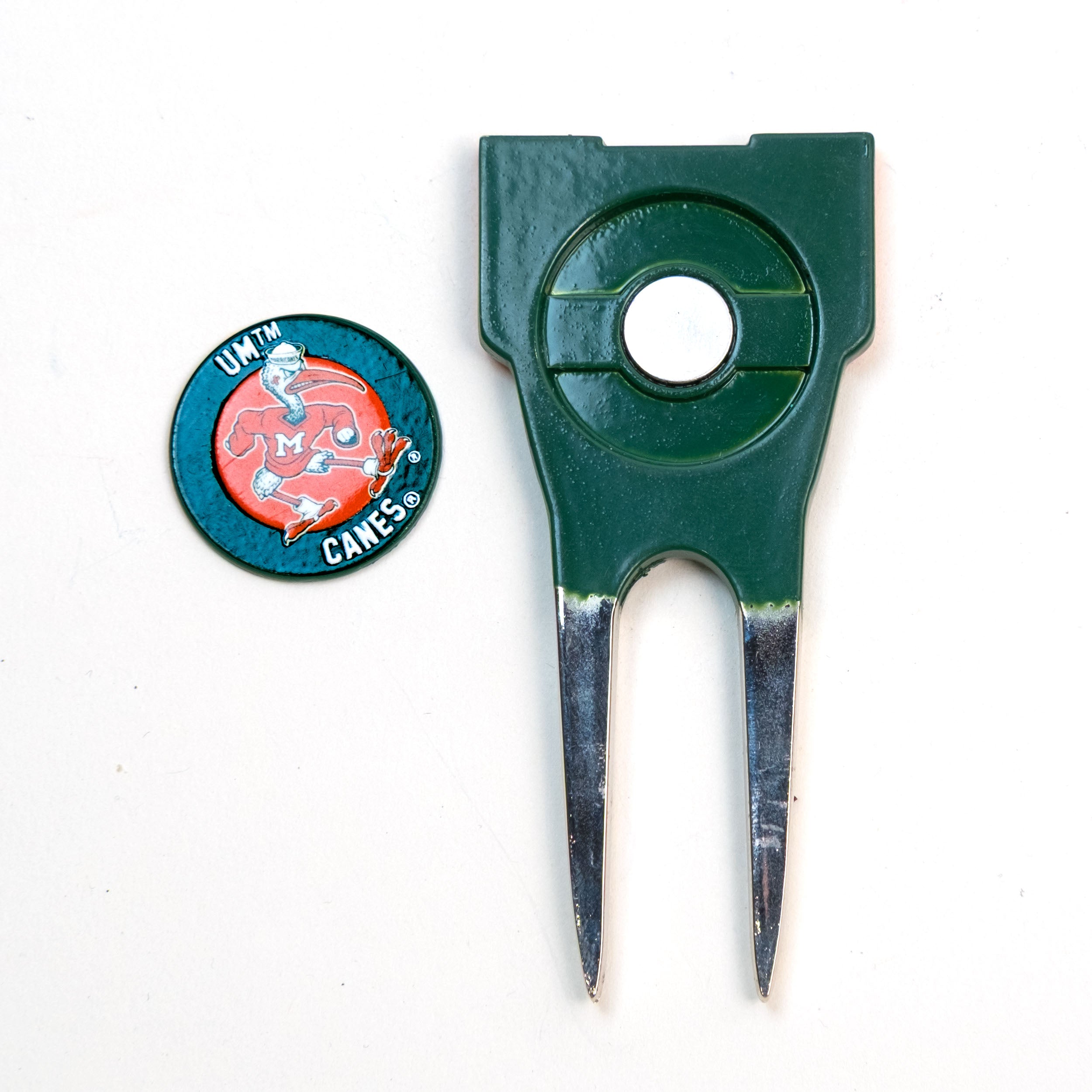 Miami Hurricanes Custom Shaped Divot Tool